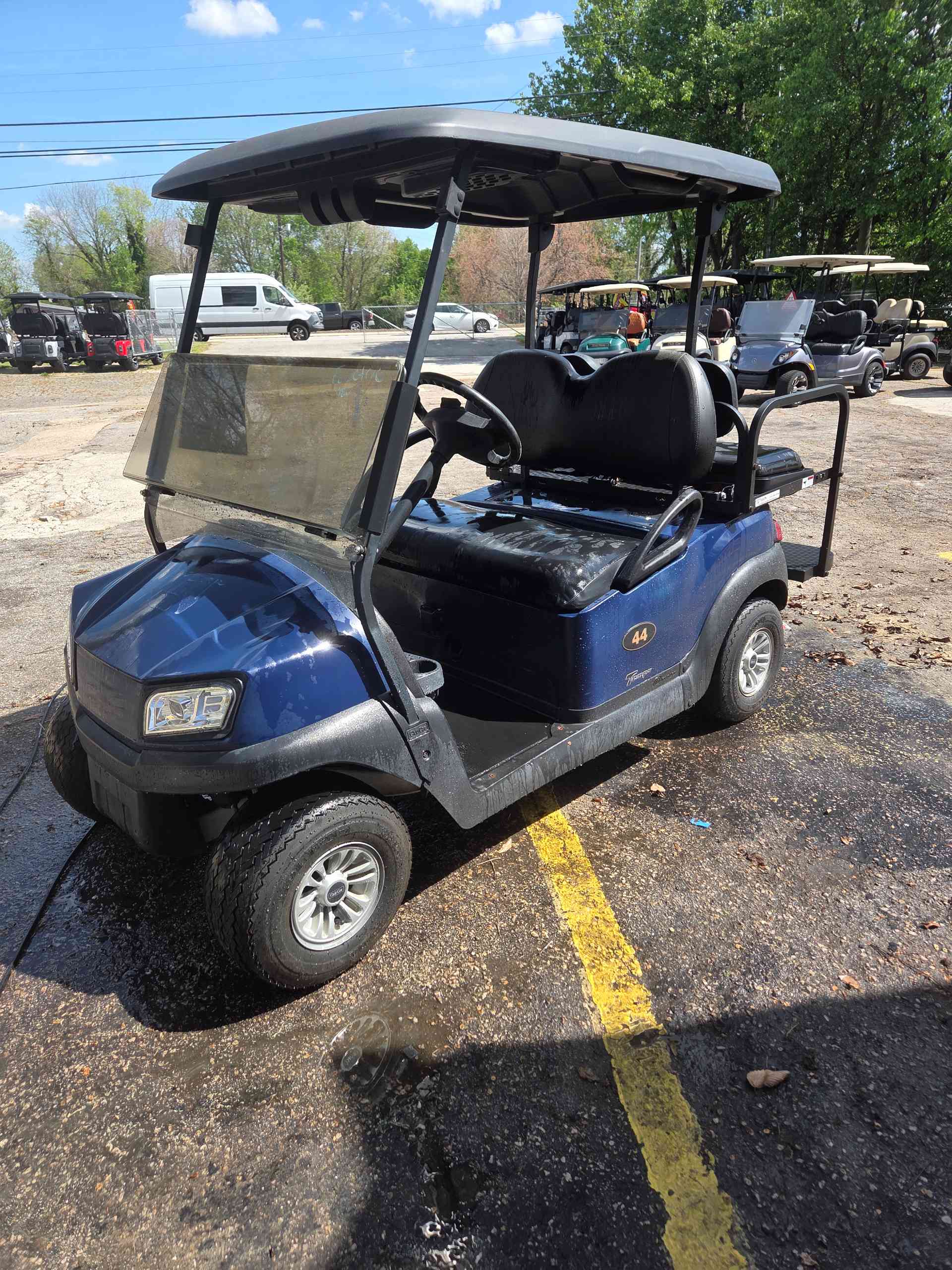 Club Car® Tempo Blue In Raleigh, North Carolina
