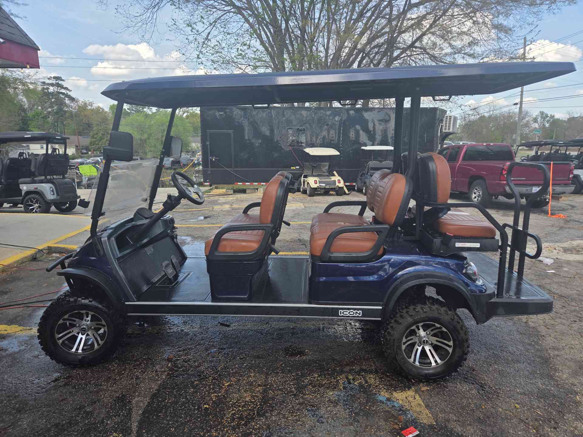 2024 Icon G60L Indigo golf cart in Indigo — photo 2 of 4, Raleigh, NC