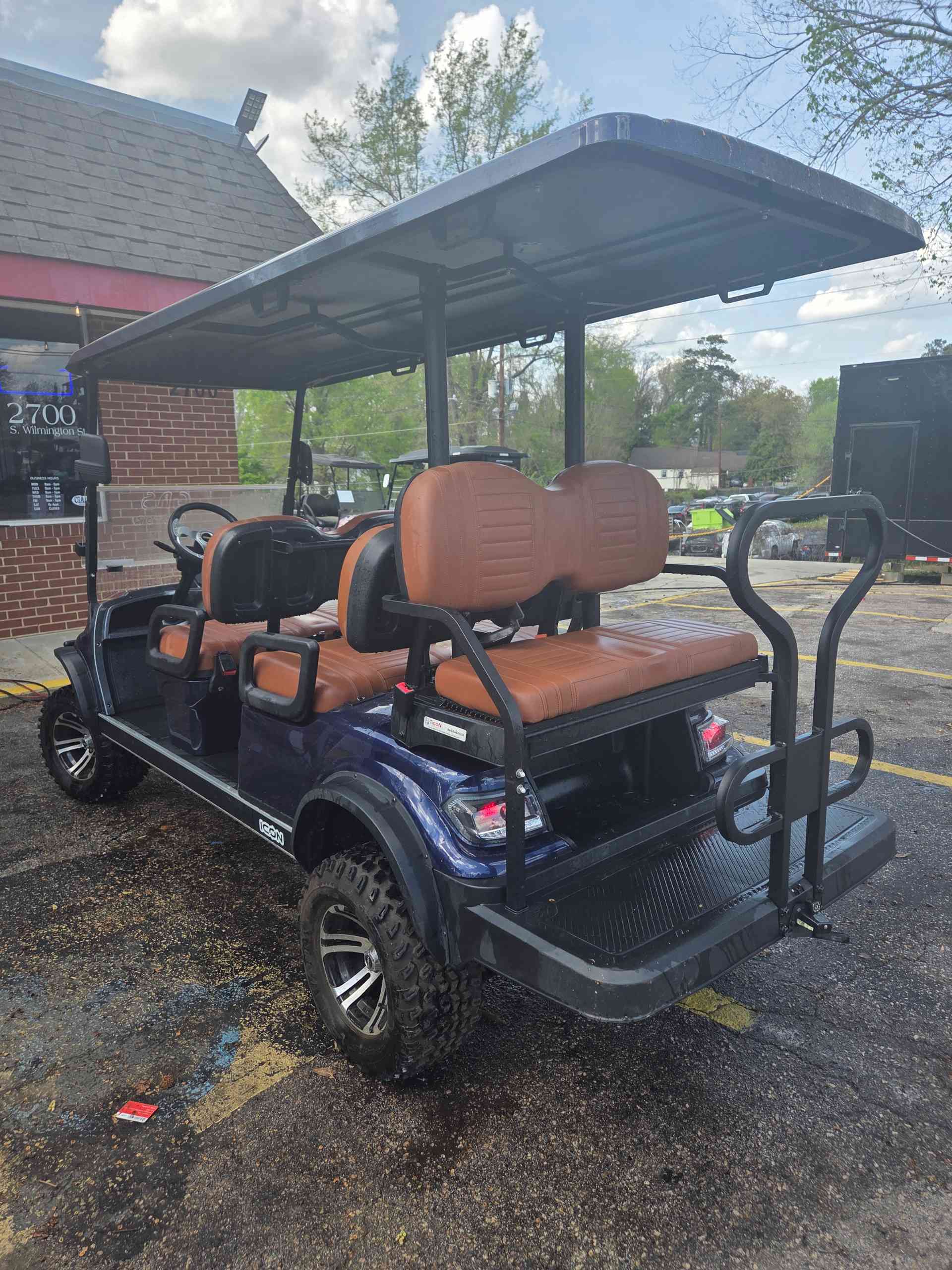 2024 Icon G60L Indigo golf cart in Indigo — photo 3 of 4, Raleigh, NC