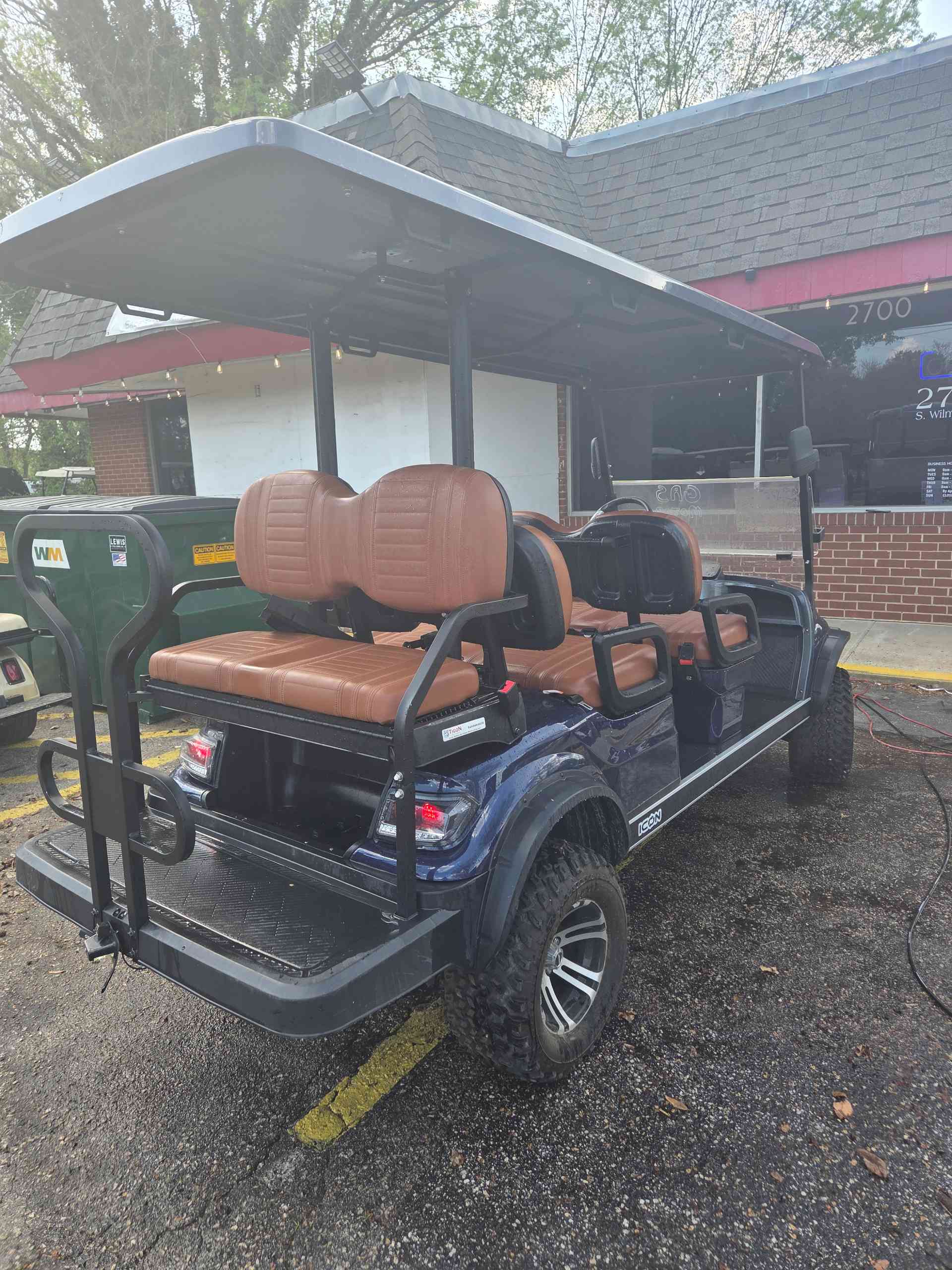 2024 Icon G60L Indigo golf cart in Indigo — photo 4 of 4, Raleigh, NC