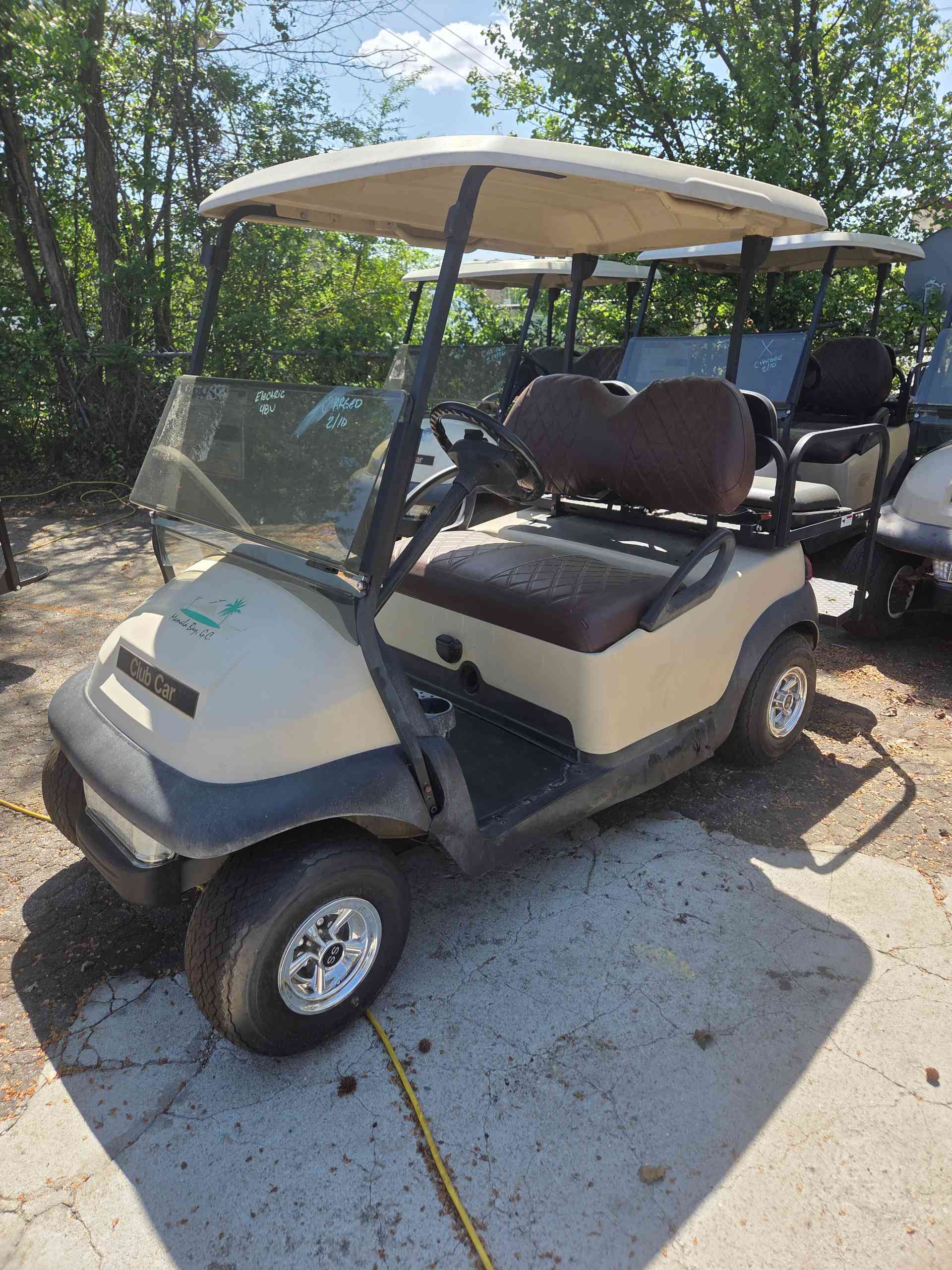 2015 Club Car Precedent Golf Cart in Beige