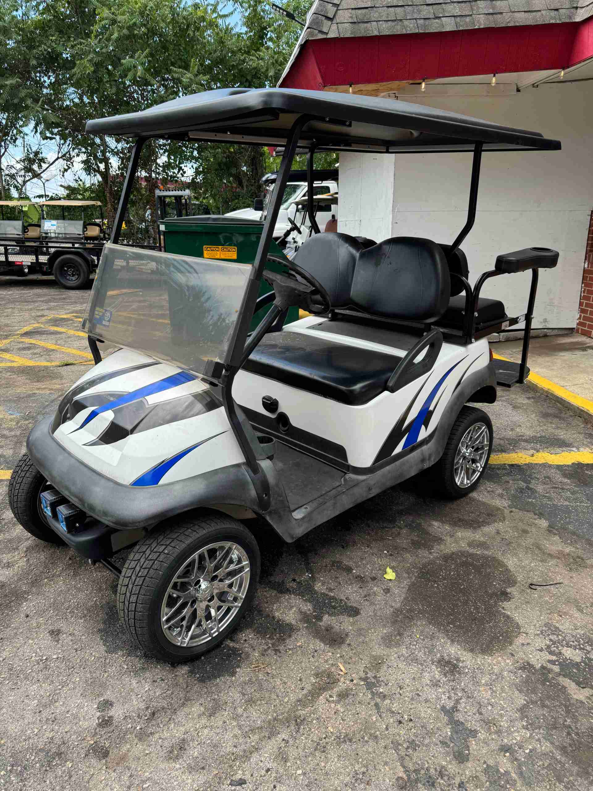 2007 Club Car Precedent Golf Cart in White