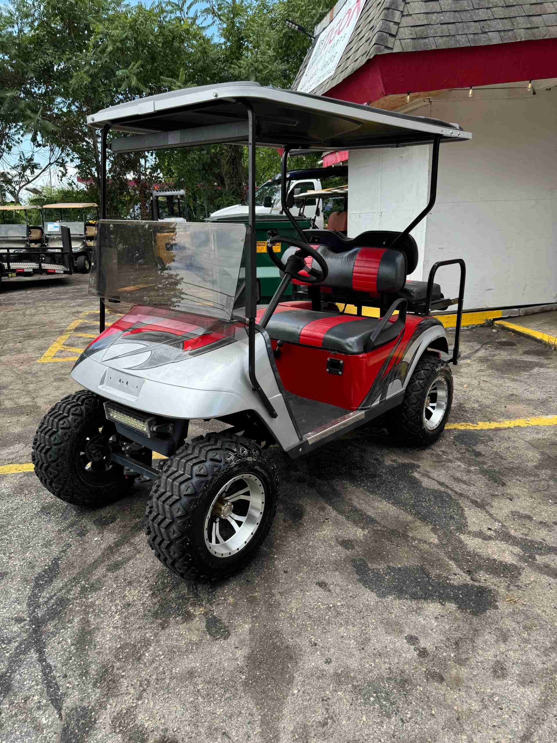 1999 EZGO Other Golf Cart in Red