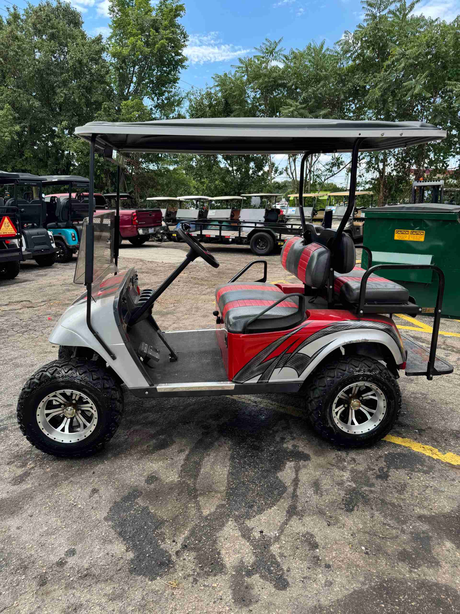 1999 EZGO Other Red golf cart in Red — photo 2 of 4, Raleigh, NC