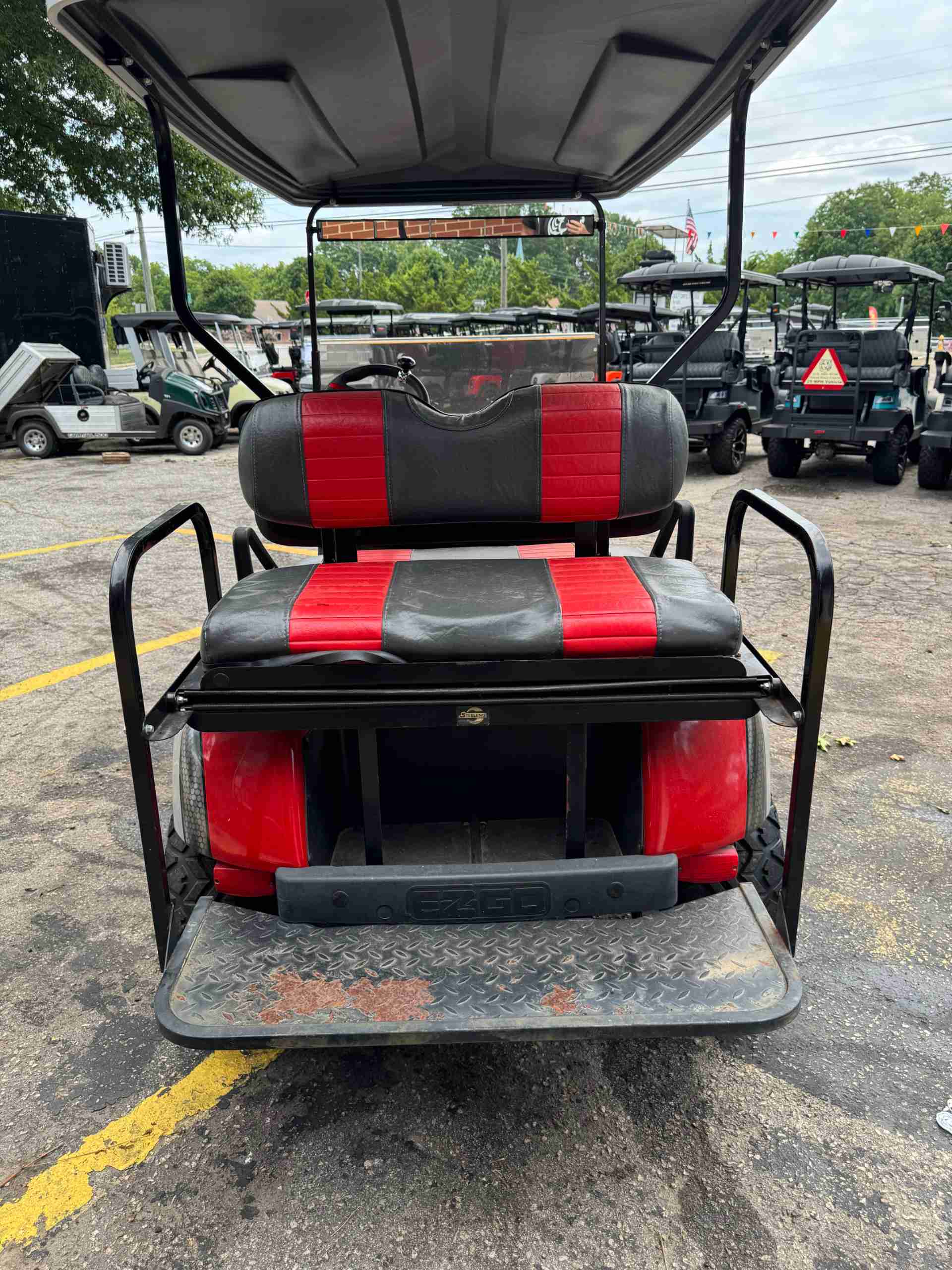 1999 EZGO Other Red golf cart in Red — photo 4 of 4, Raleigh, NC