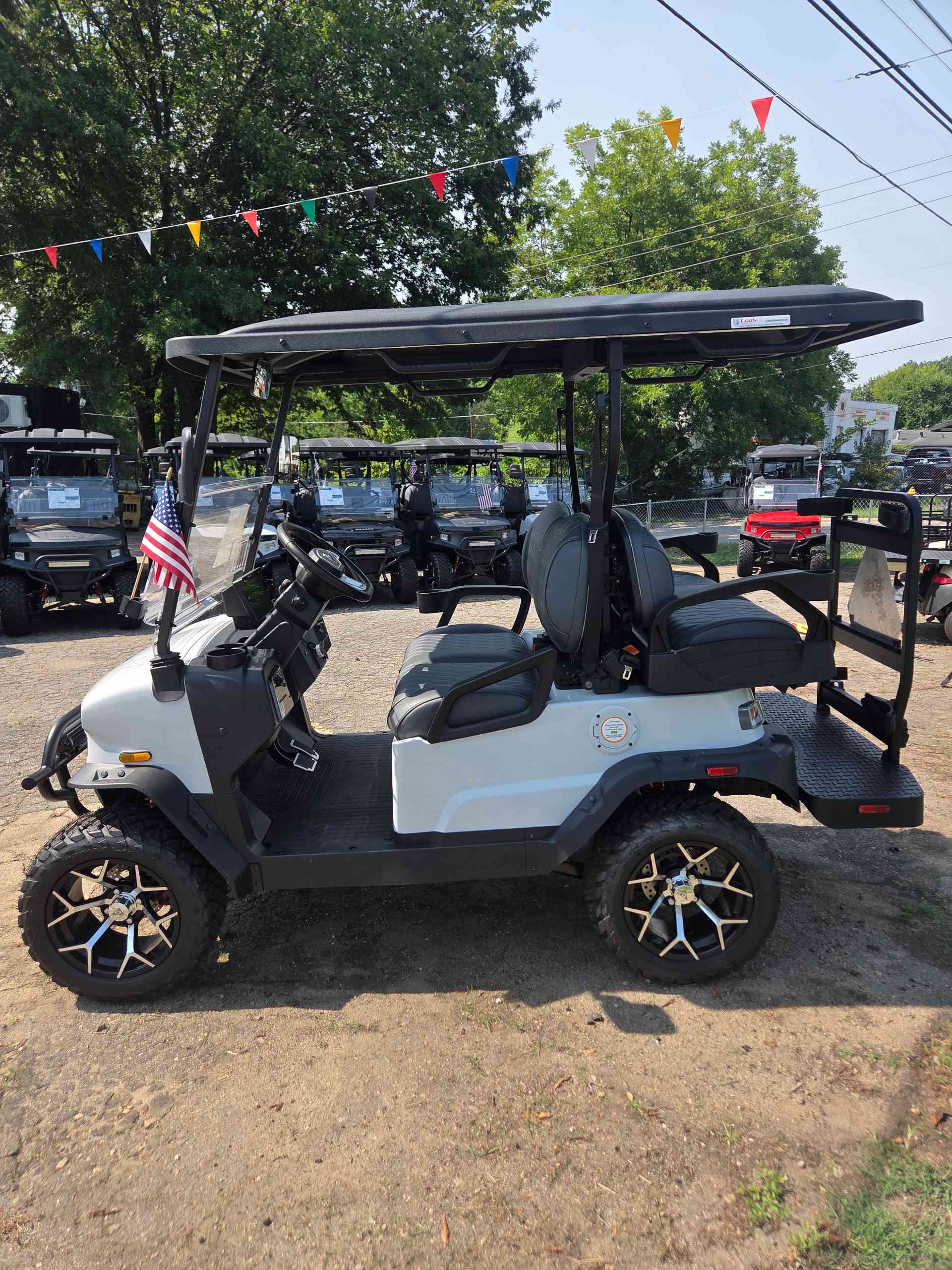 2026 Denago Nomad XL White golf cart in White — photo 2 of 4, Raleigh, NC