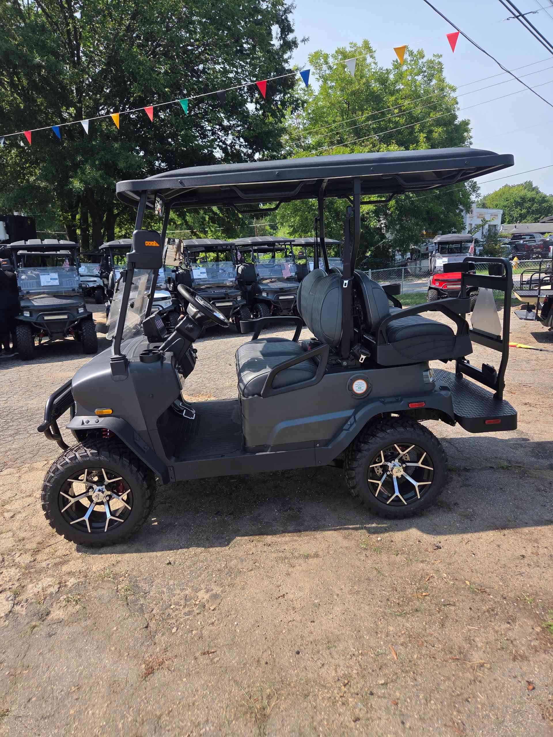 2026 Denago Nomad XL Matte Black golf cart in Matte Black — photo 2 of 4, Raleigh, NC
