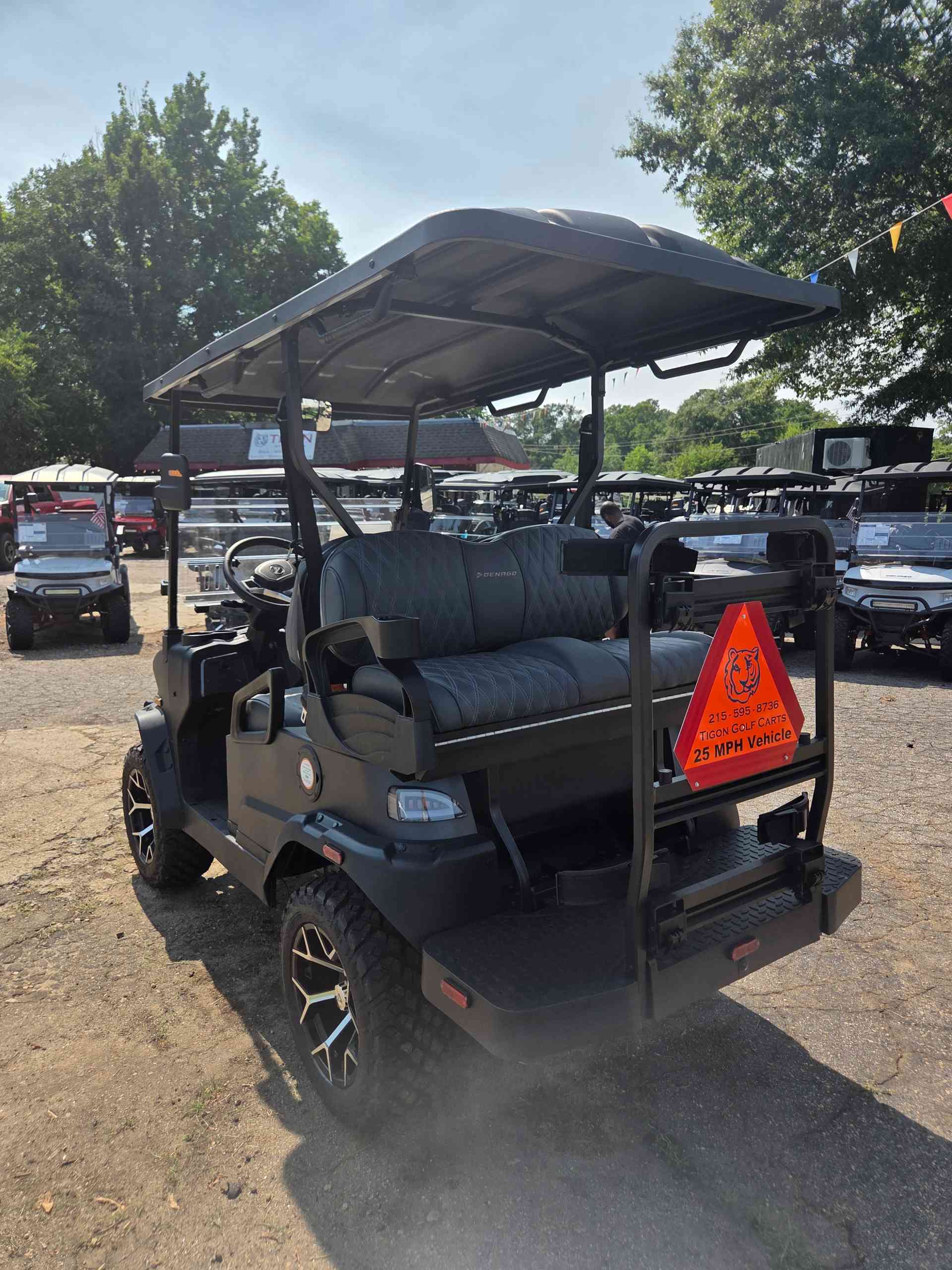 2026 Denago Nomad XL Matte Black golf cart in Matte Black — photo 3 of 4, Raleigh, NC