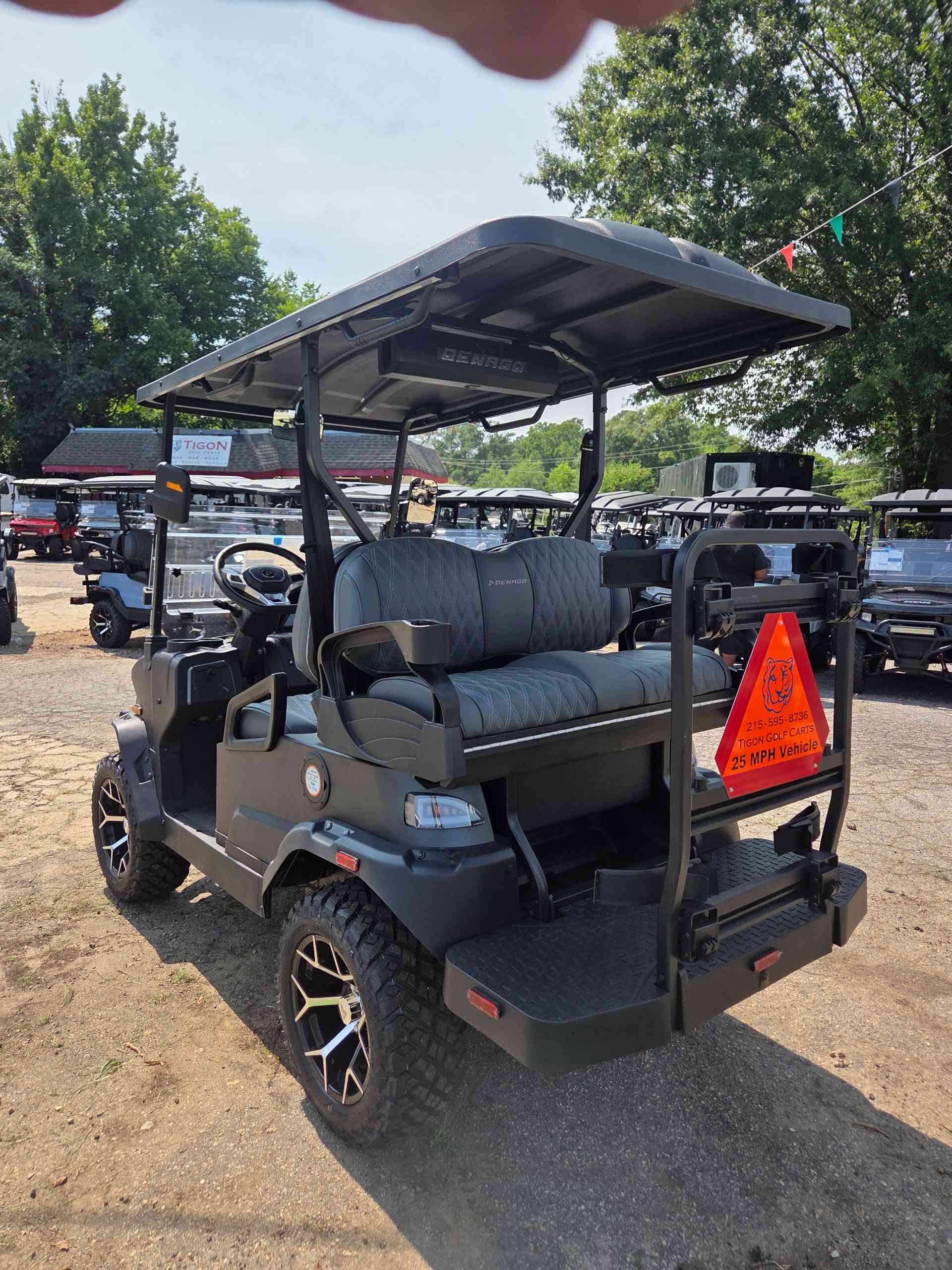 2026 Denago Nomad XL Matte Black golf cart in Matte Black — photo 3 of 4, Raleigh, NC