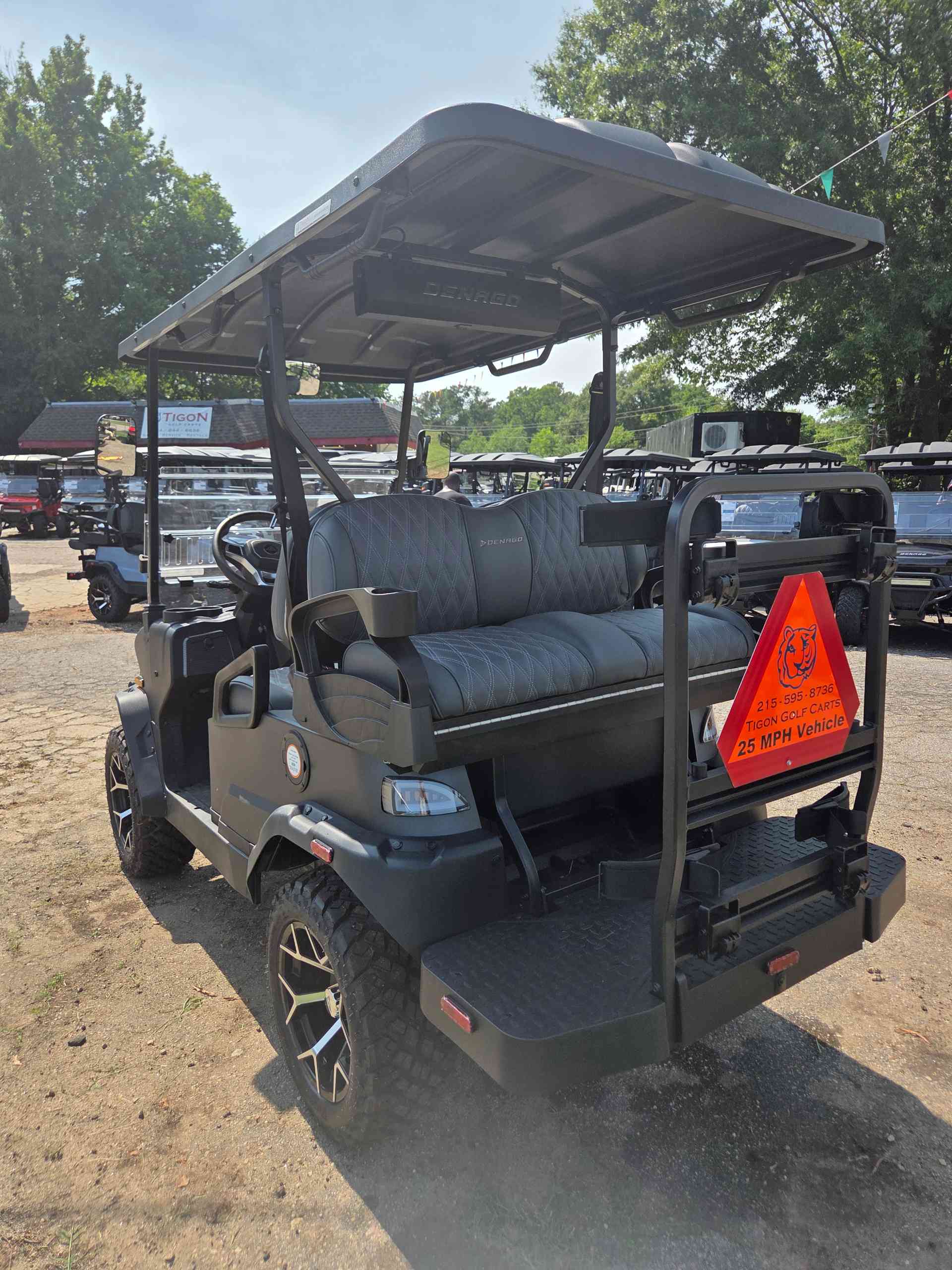 2026 Denago Nomad XL Matte Black golf cart in Matte Black — photo 3 of 4, Raleigh, NC