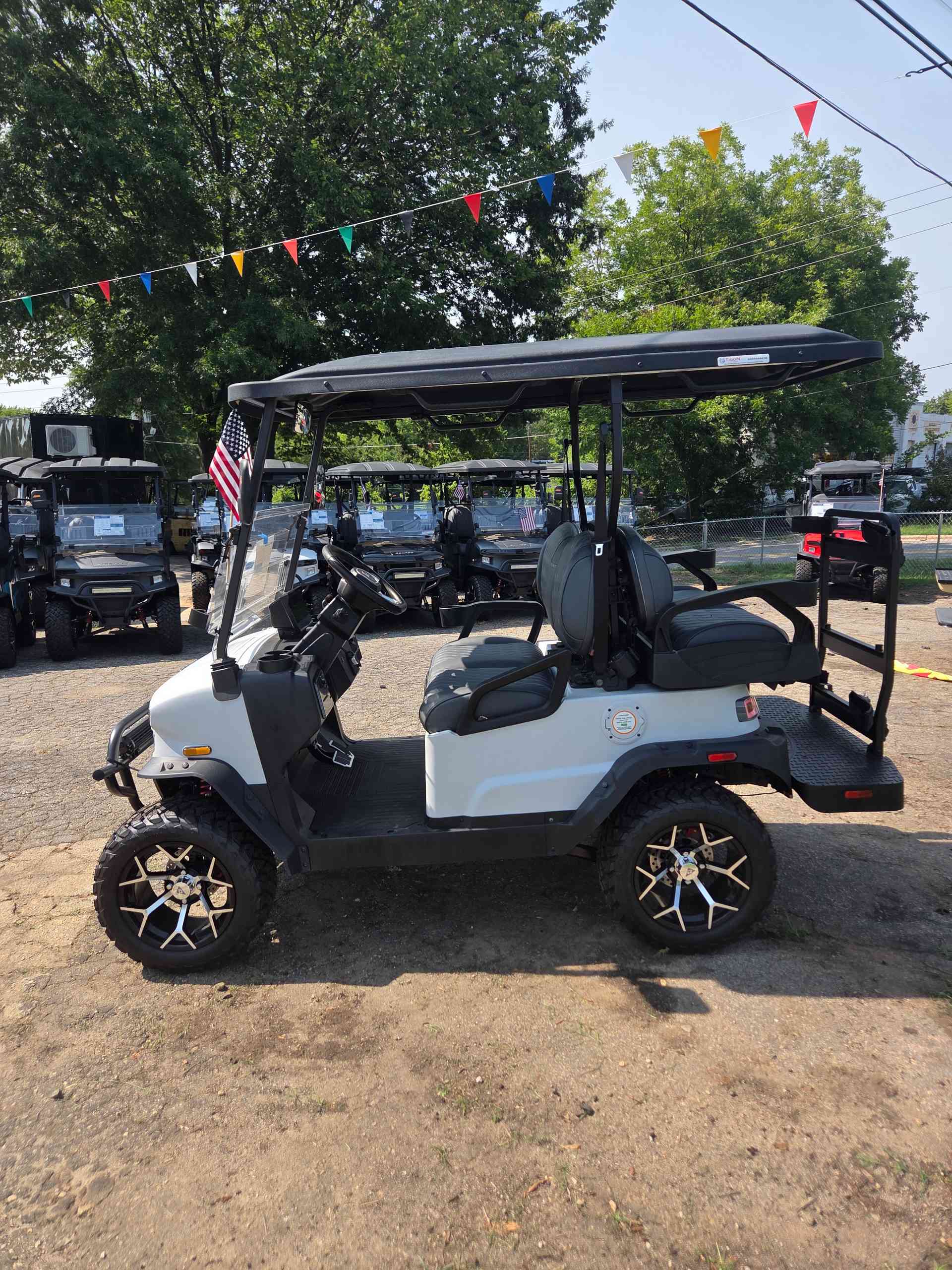 2026 Denago Nomad XL Matte White golf cart in Matte White — photo 2 of 4, Raleigh, NC