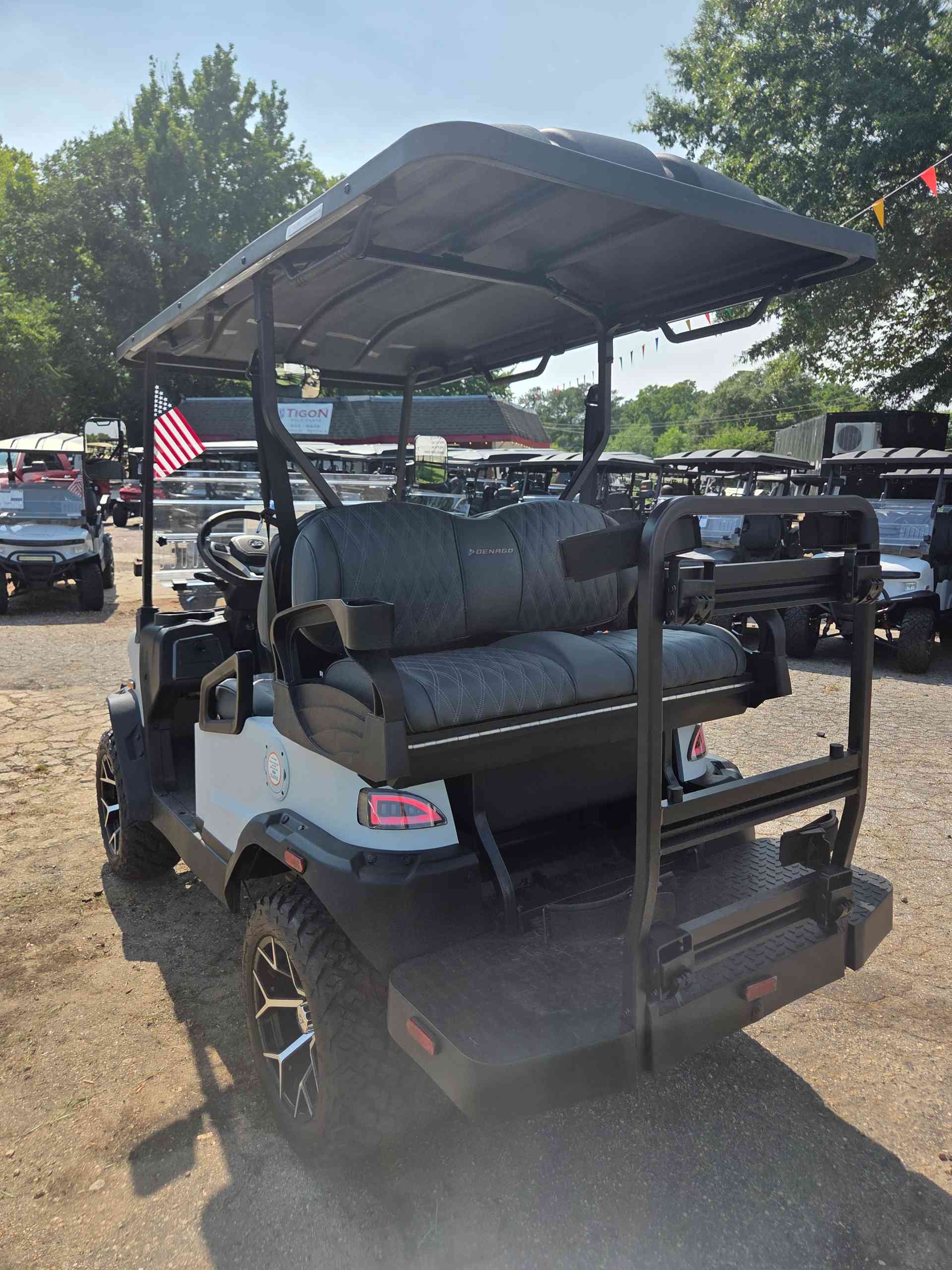 2026 Denago Nomad XL Matte White golf cart in Matte White — photo 3 of 4, Raleigh, NC