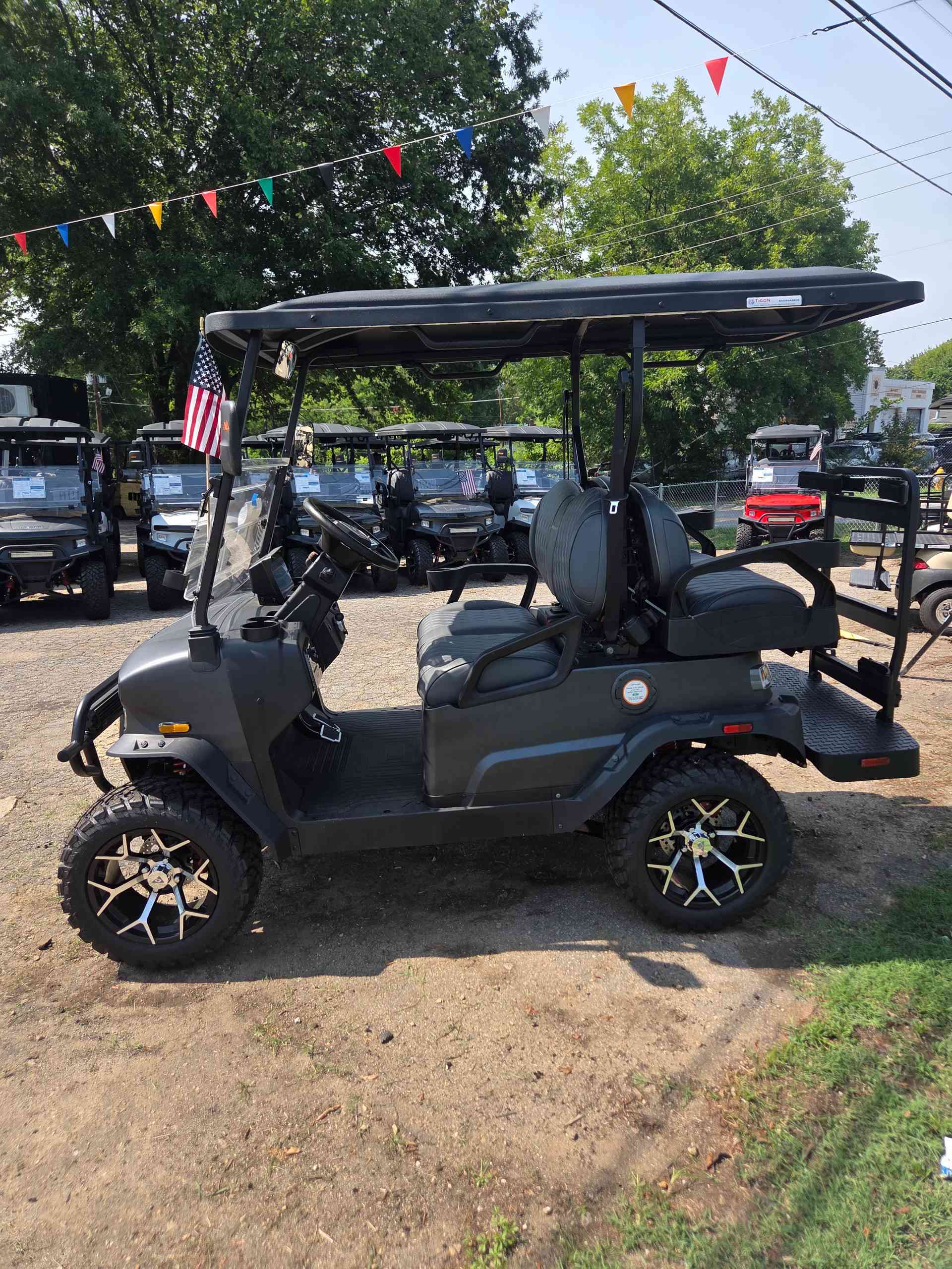 2026 Denago Nomad XL Matte Black golf cart in Matte Black — photo 2 of 4, Raleigh, NC