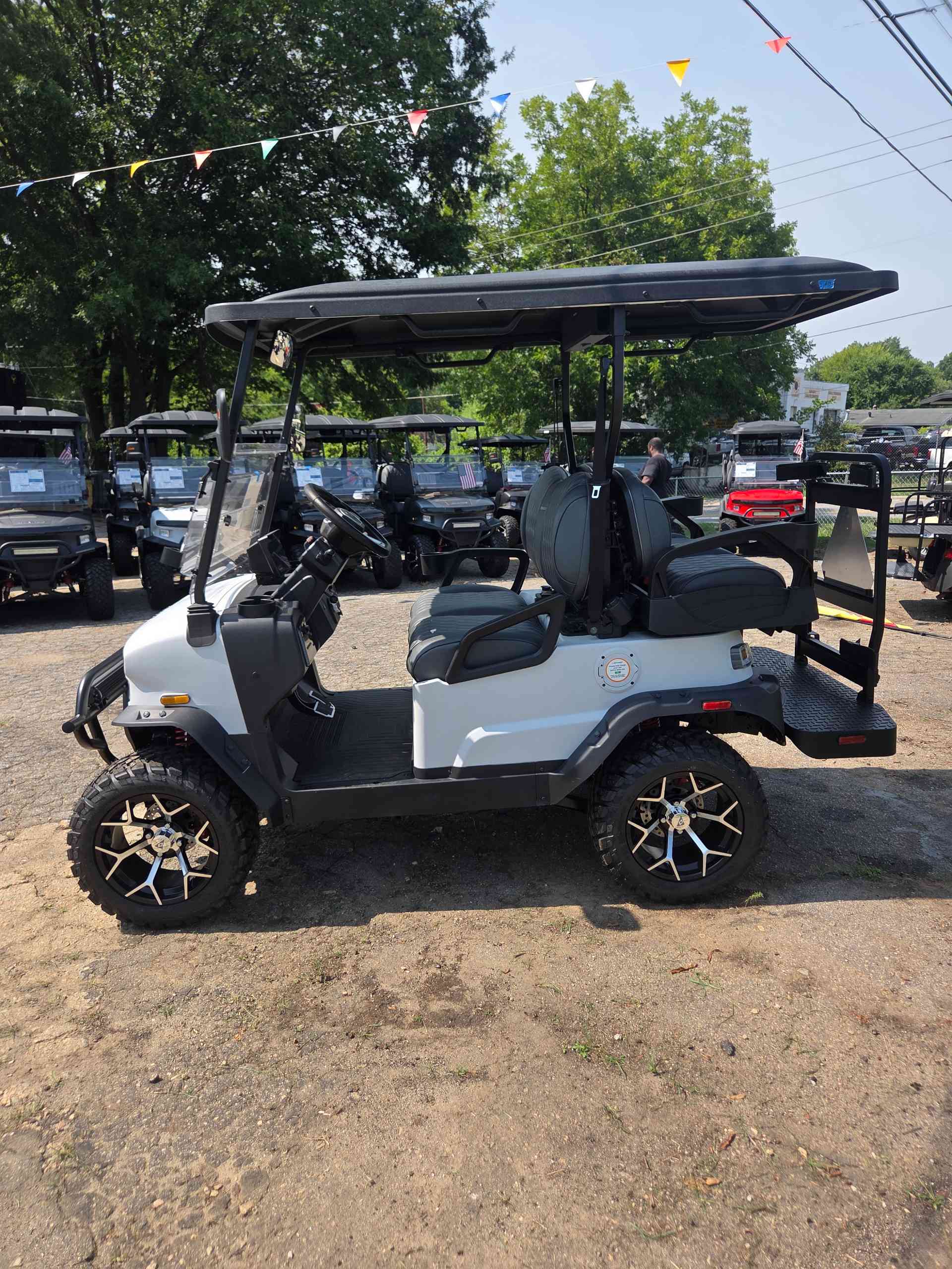 2026 Denago Nomad XL Matte White golf cart in Matte White — photo 2 of 4, Raleigh, NC