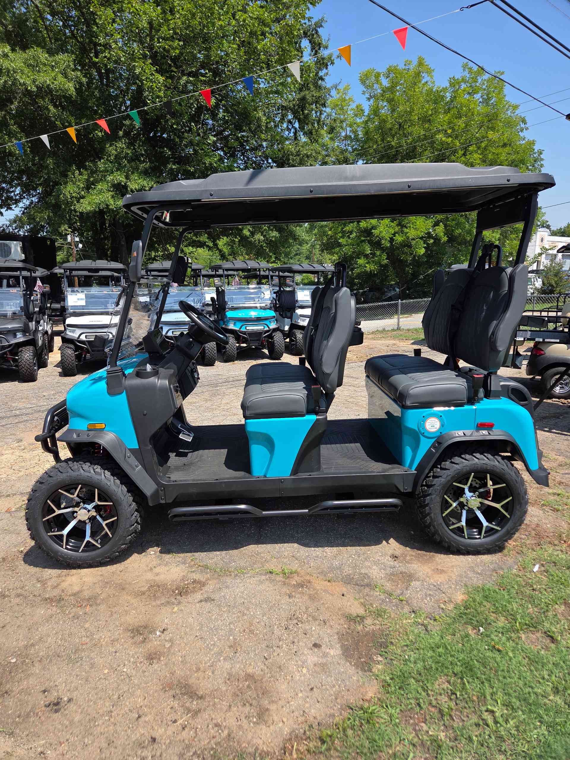 2026 Denago Rover XL Aqua golf cart in Aqua — photo 2 of 4, Raleigh, NC