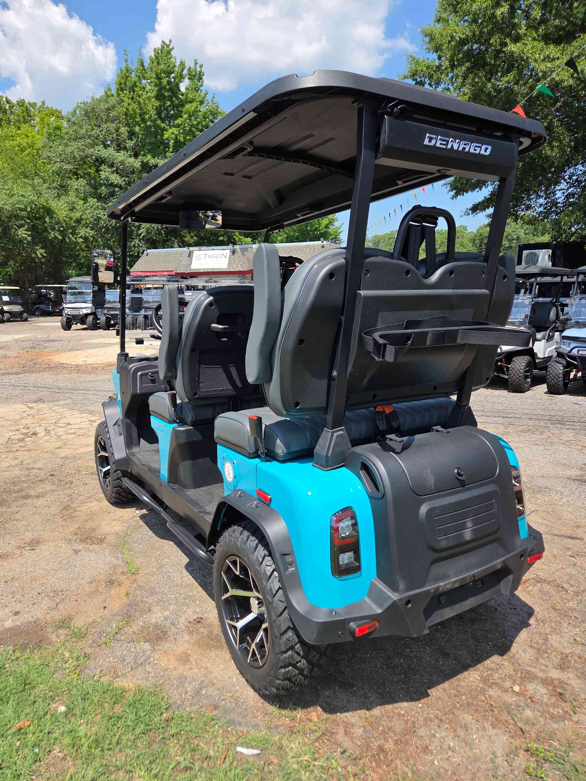 2026 Denago Rover XL Aqua golf cart in Aqua — photo 3 of 4, Raleigh, NC