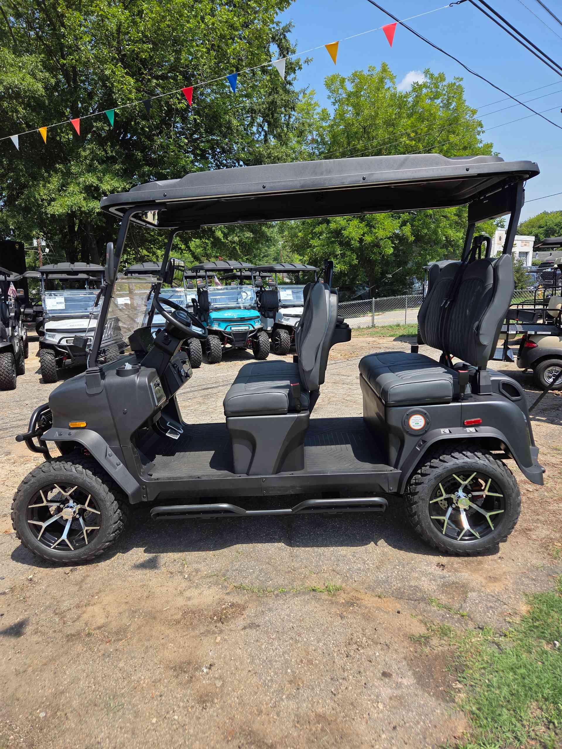 2026 Denago Rover XL Matte Black golf cart in Matte Black — photo 2 of 4, Raleigh, NC
