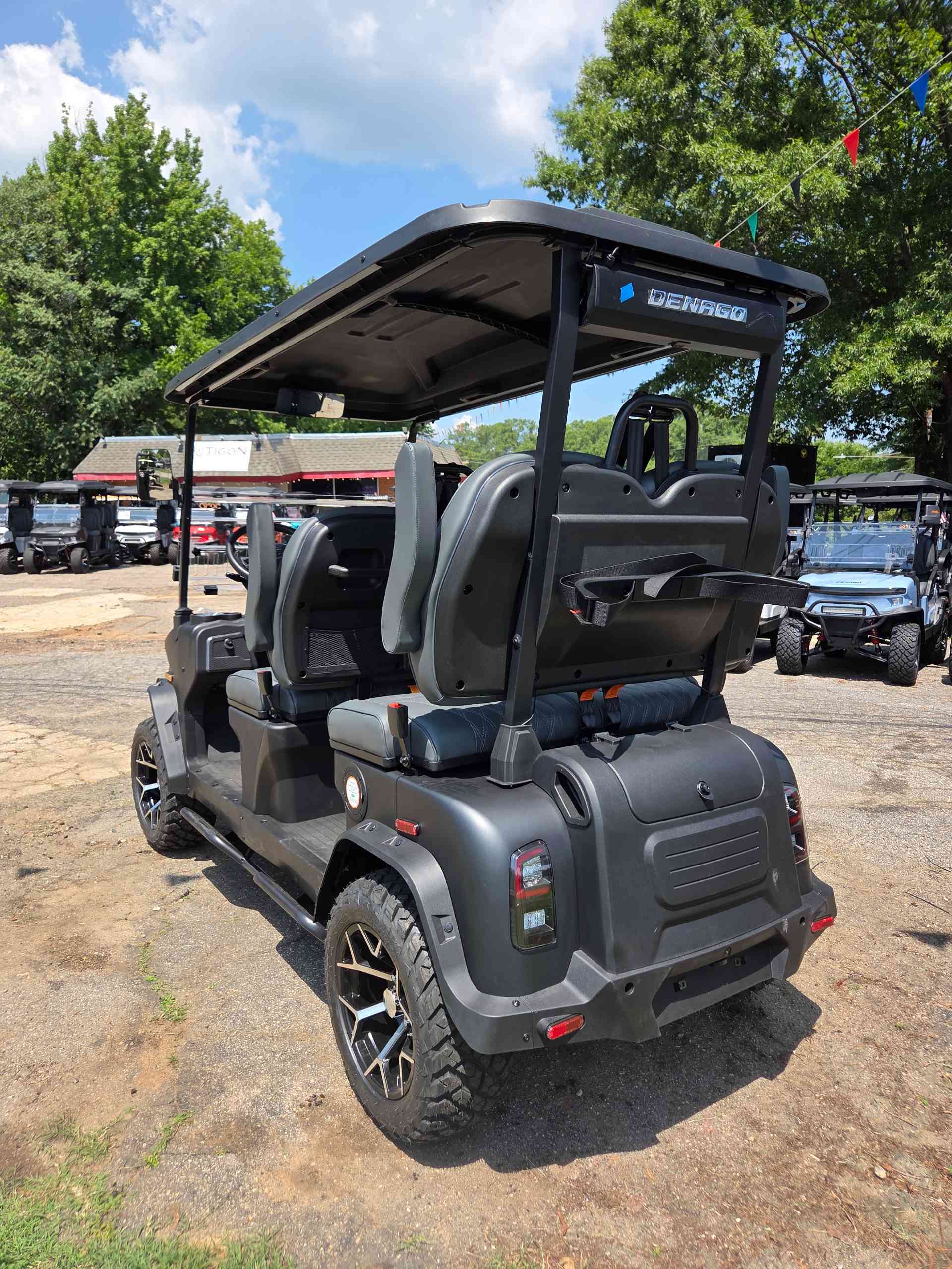 2026 Denago Rover XL Matte Black golf cart in Matte Black — photo 3 of 4, Raleigh, NC