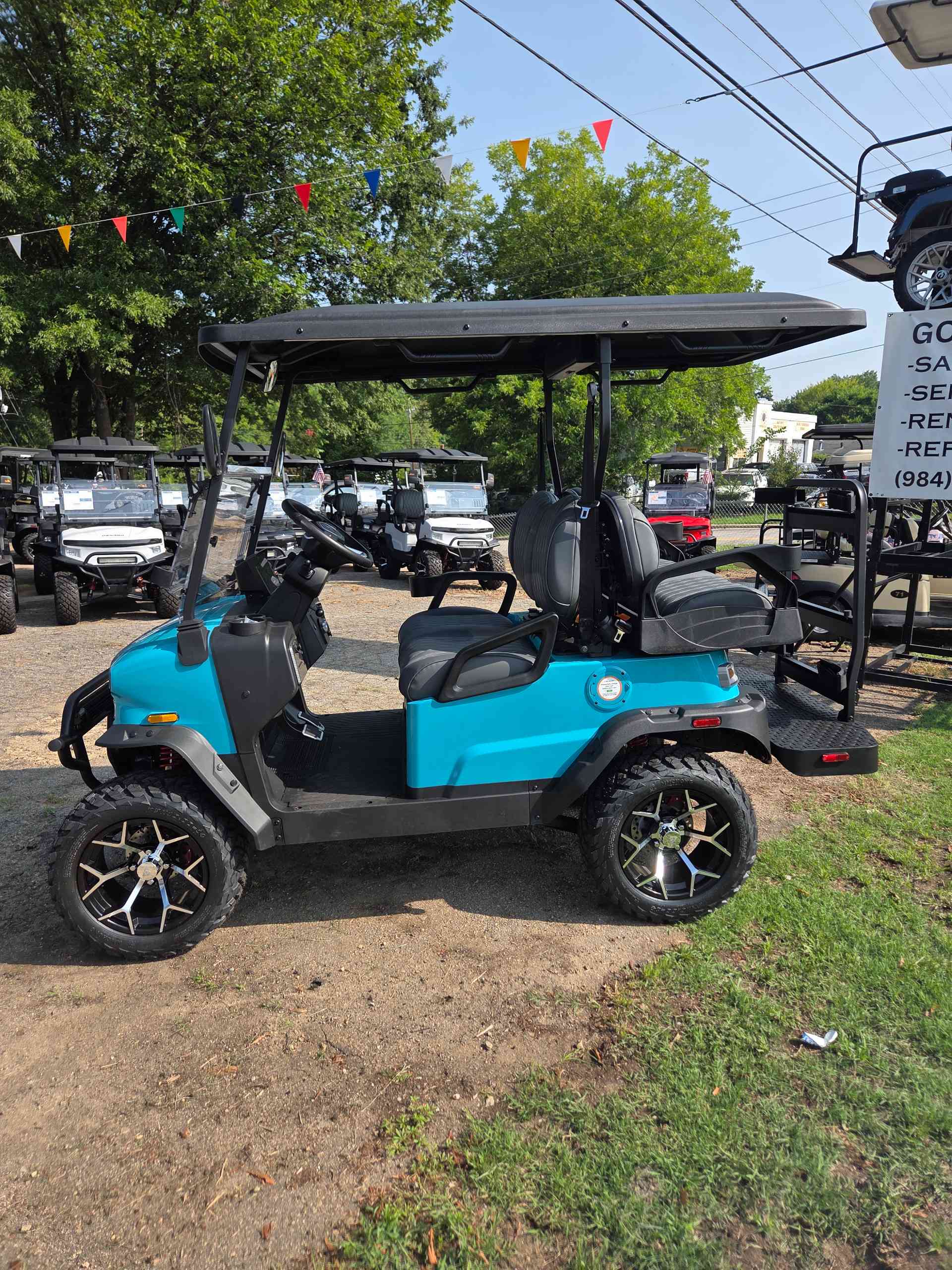 2026 Denago Nomad XL Aqua golf cart in Aqua — photo 2 of 4, Raleigh, NC