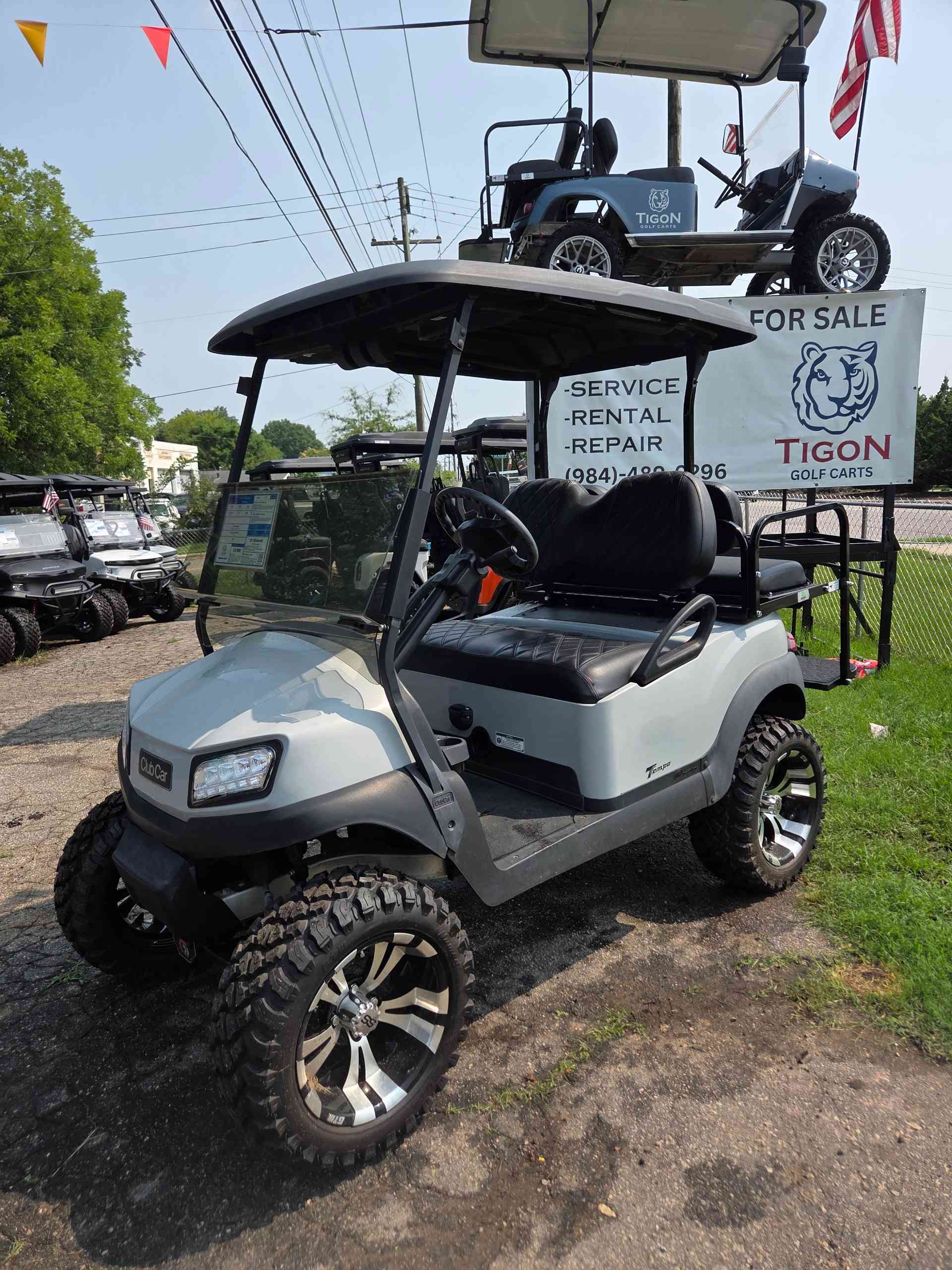 2020 Club Car Tempo Golf Cart in Gray