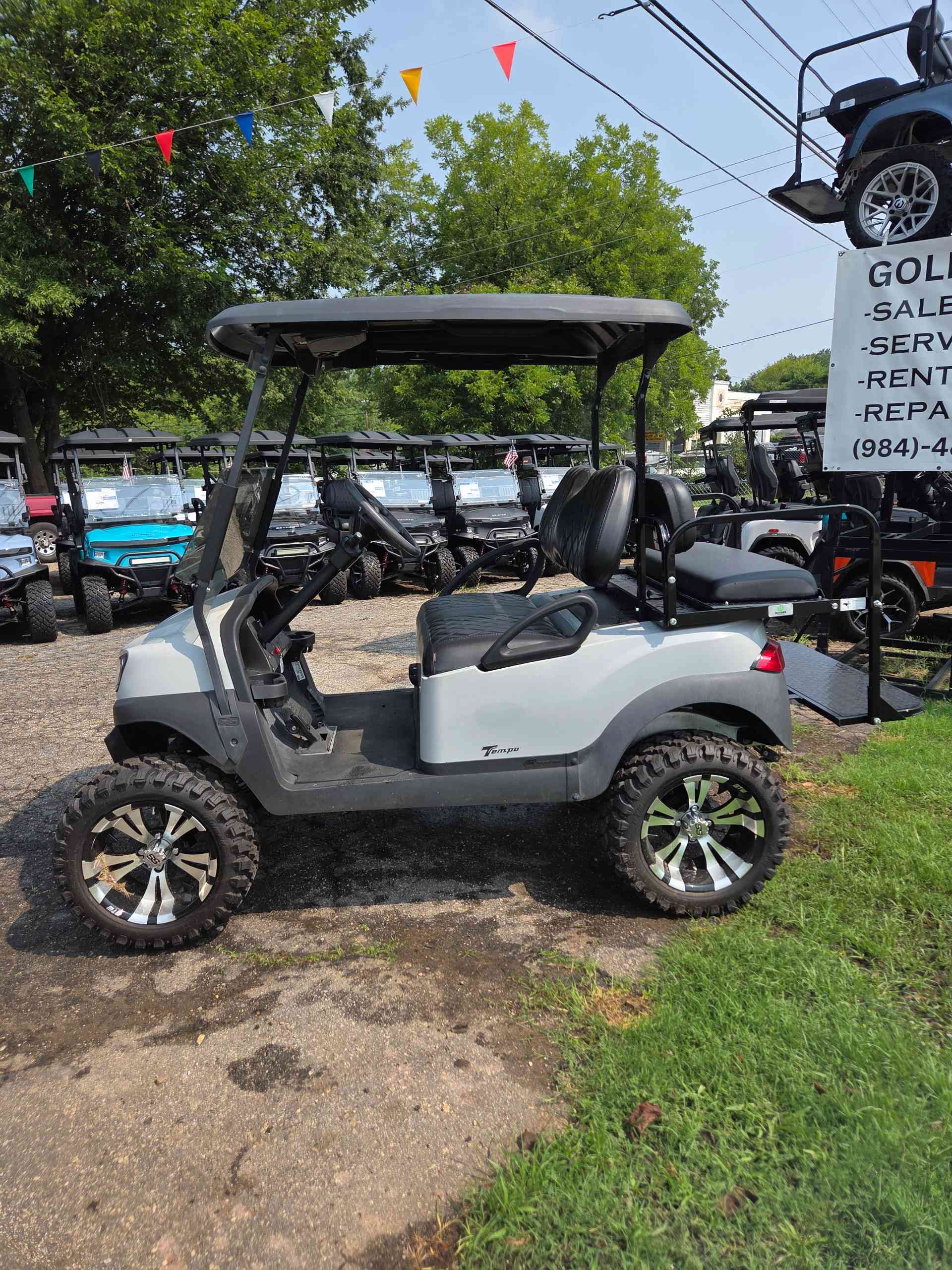 2020 Club Car Tempo Gray golf cart in Gray — photo 2 of 4, Raleigh, NC