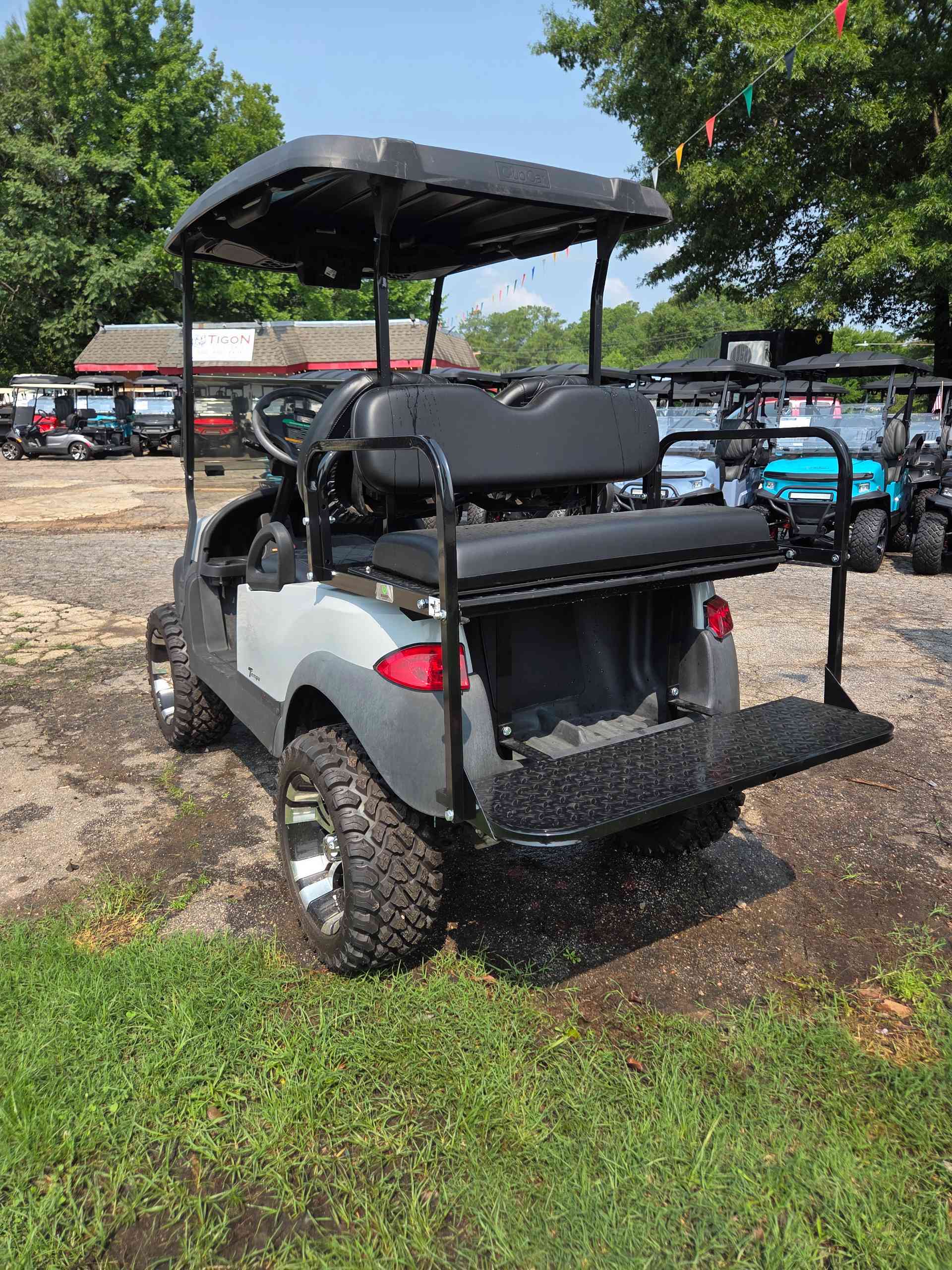 2020 Club Car Tempo Gray golf cart in Gray — photo 3 of 4, Raleigh, NC