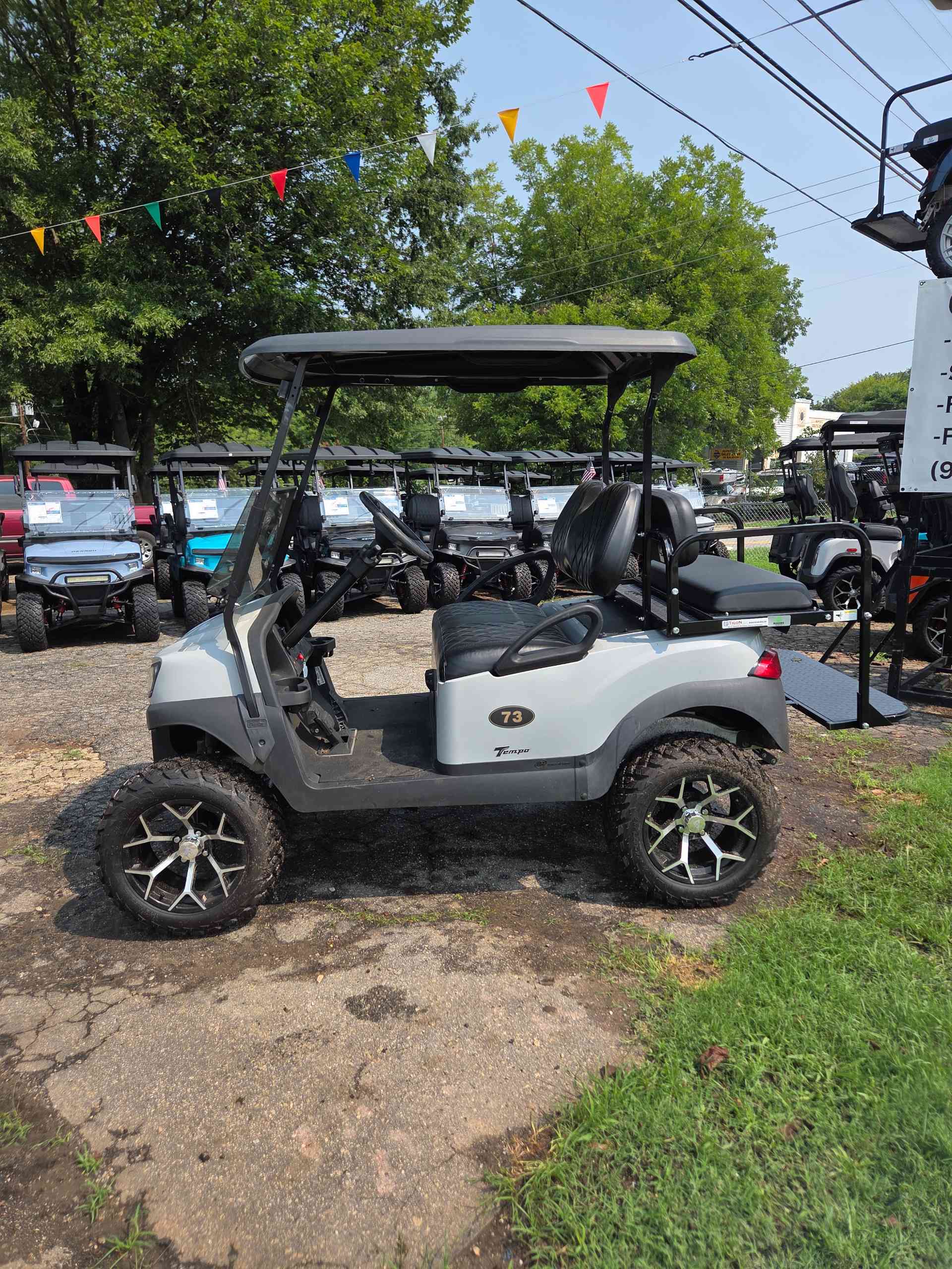 2020 Club Car Tempo Gray golf cart in Gray — photo 2 of 4, Raleigh, NC