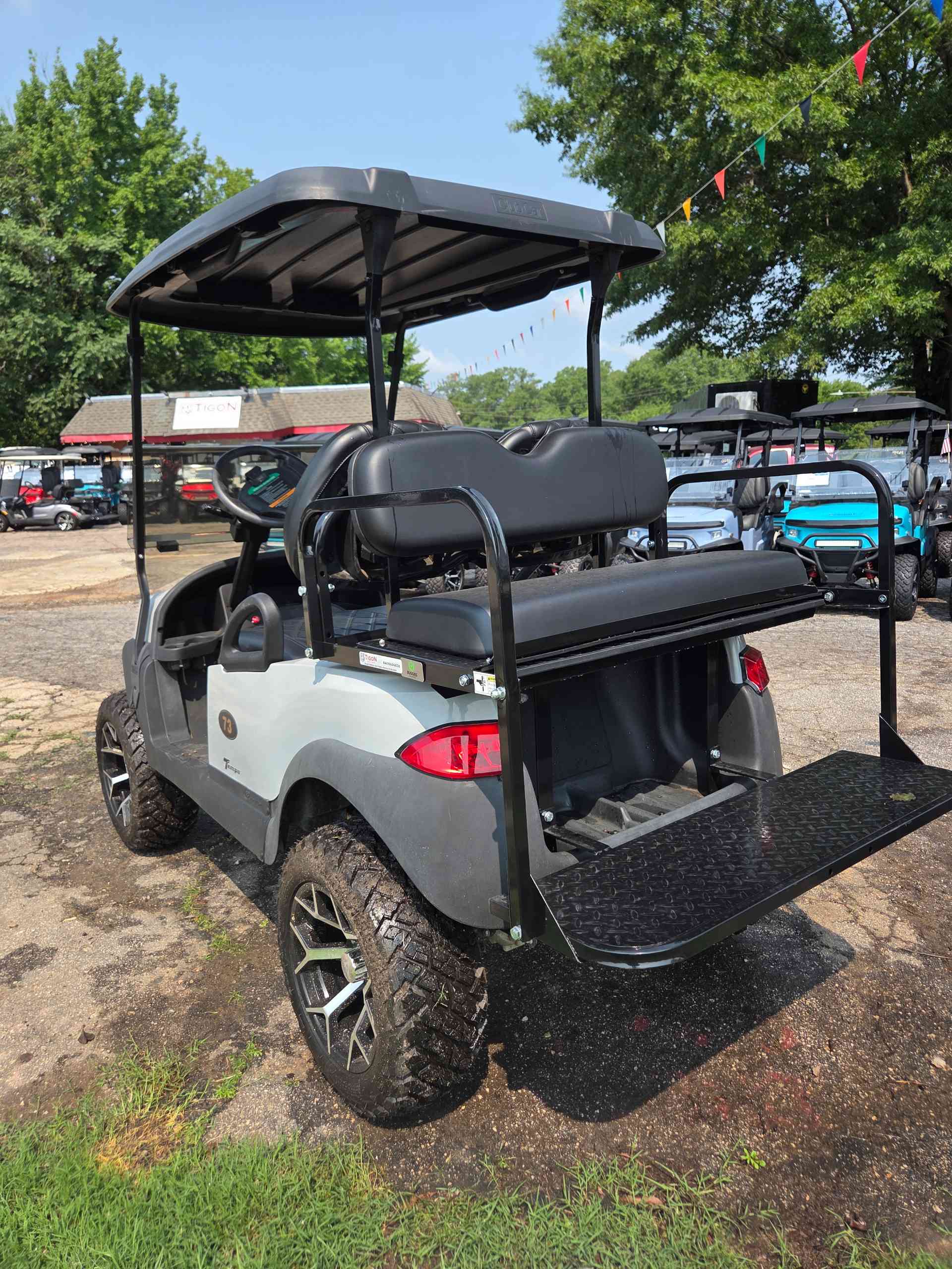 2020 Club Car Tempo Gray golf cart in Gray — photo 3 of 4, Raleigh, NC