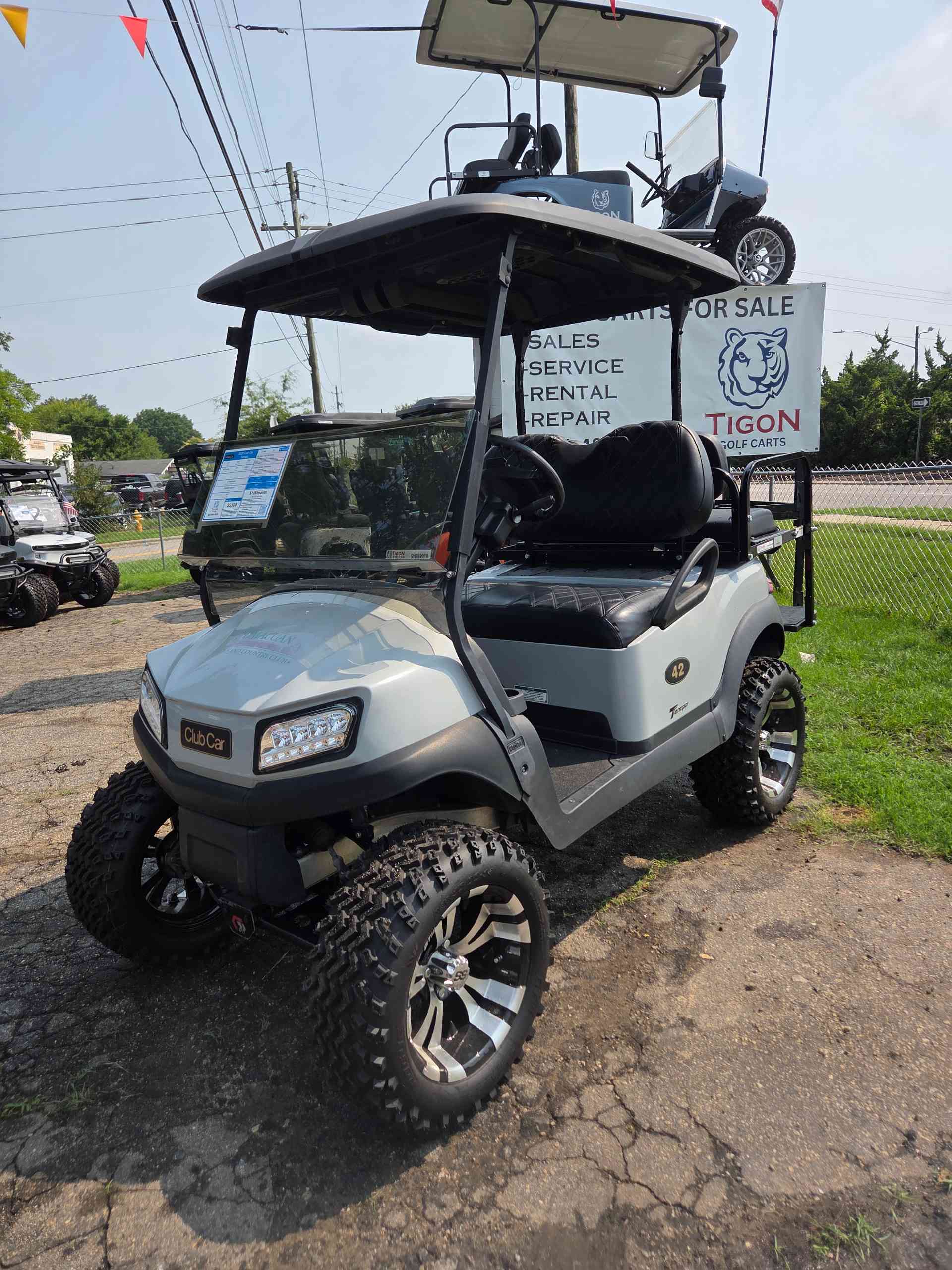 2020 Club Car Tempo Golf Cart in Gray