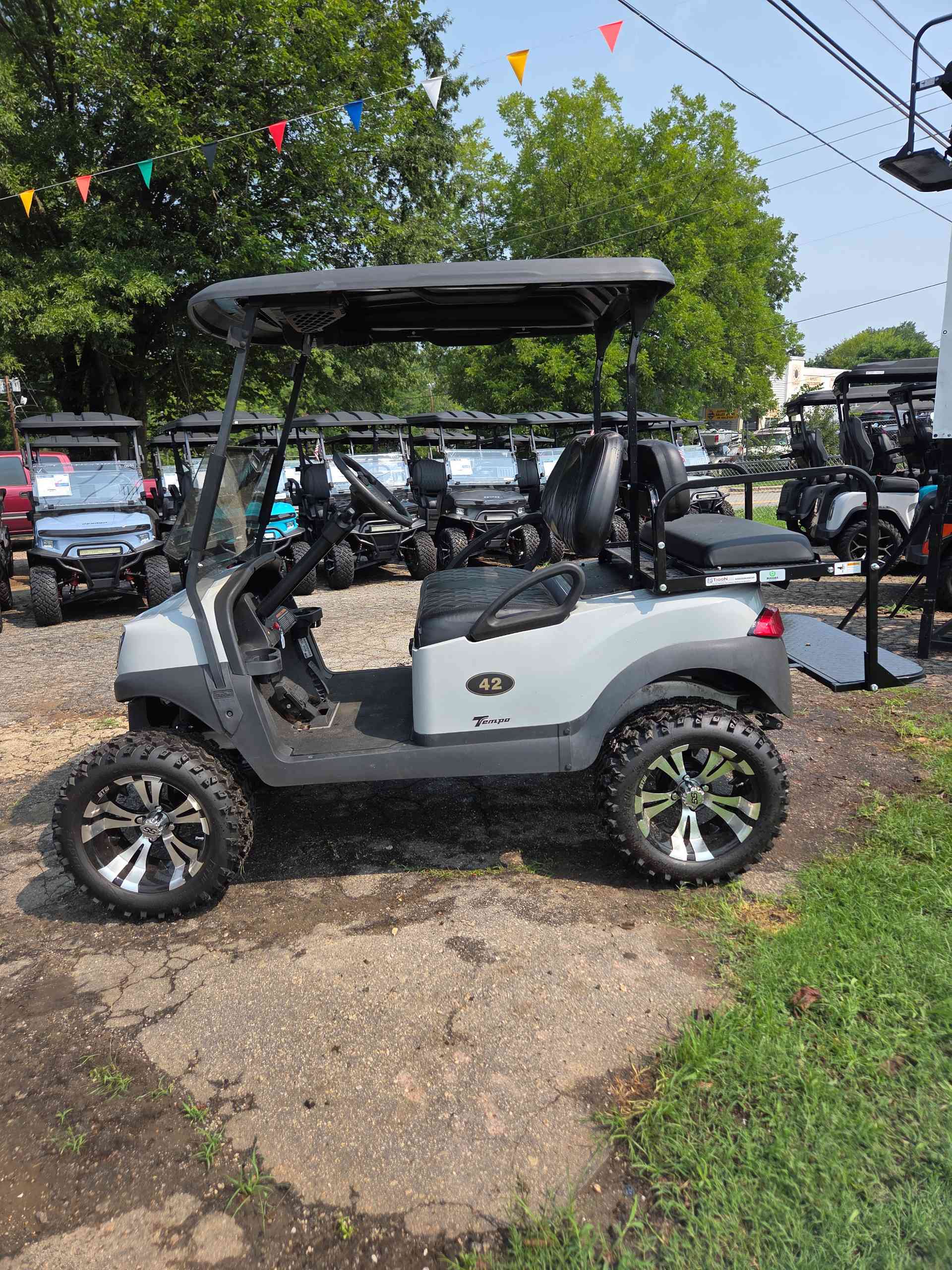 2020 Club Car Tempo Gray golf cart in Gray — photo 2 of 5, Raleigh, NC