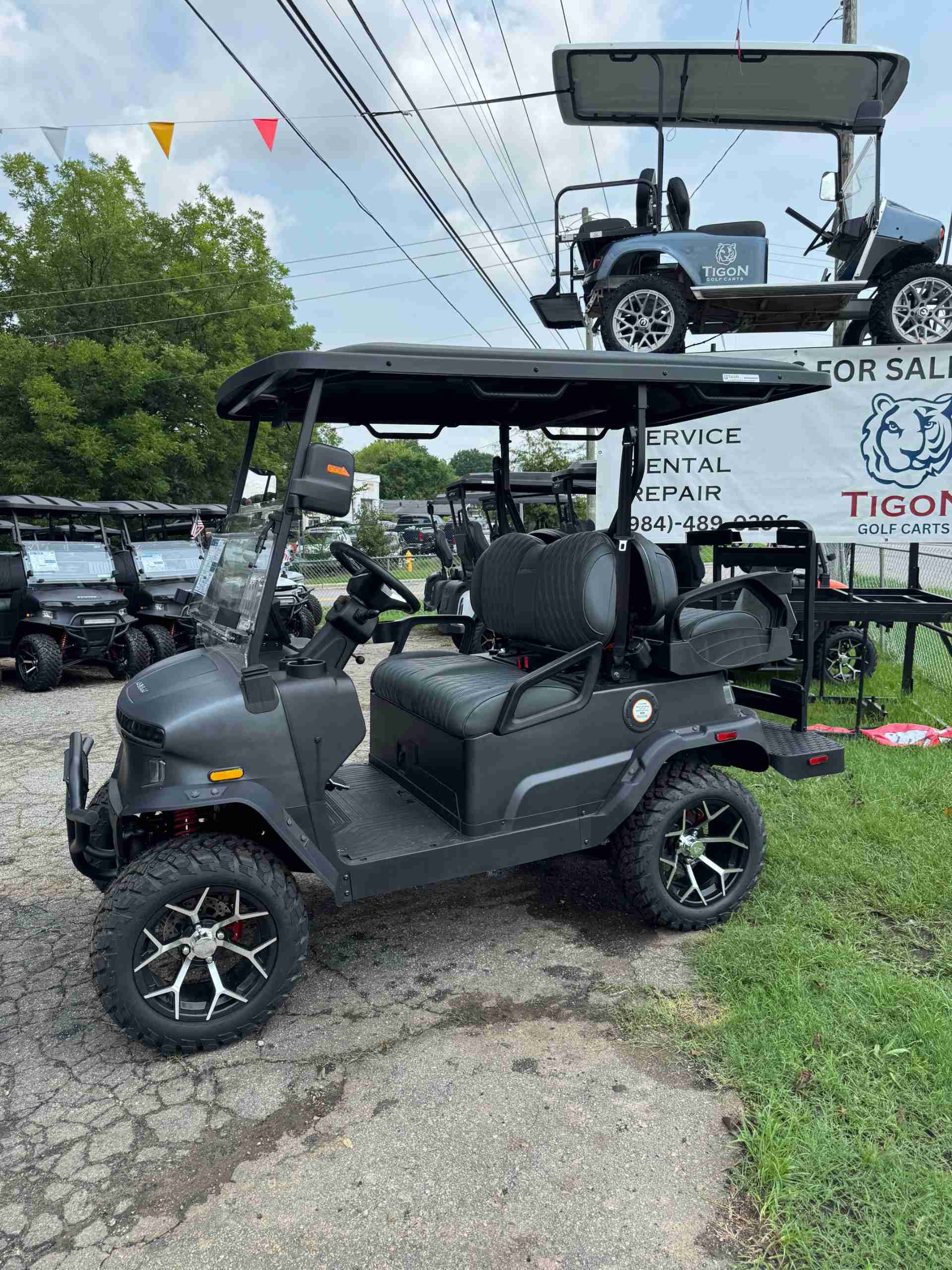 2026 Denago Nomad XL Matte Black golf cart in Matte Black — photo 2 of 4, Raleigh, NC
