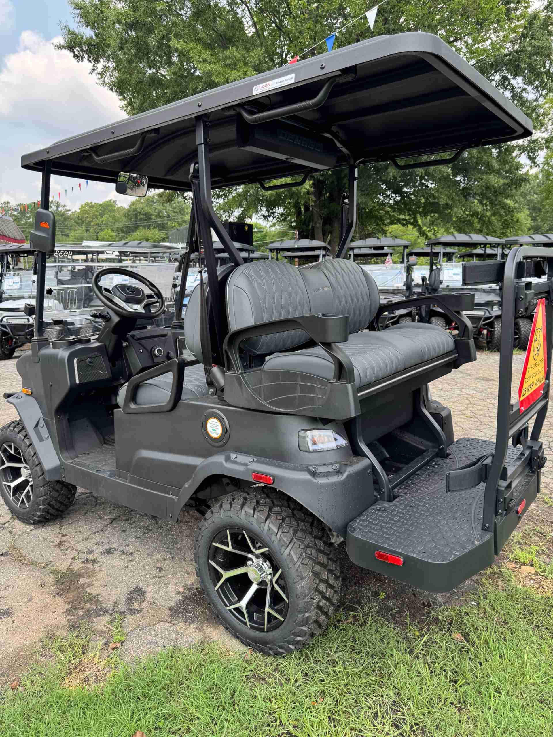 2026 Denago Nomad XL Matte Black golf cart in Matte Black — photo 3 of 4, Raleigh, NC
