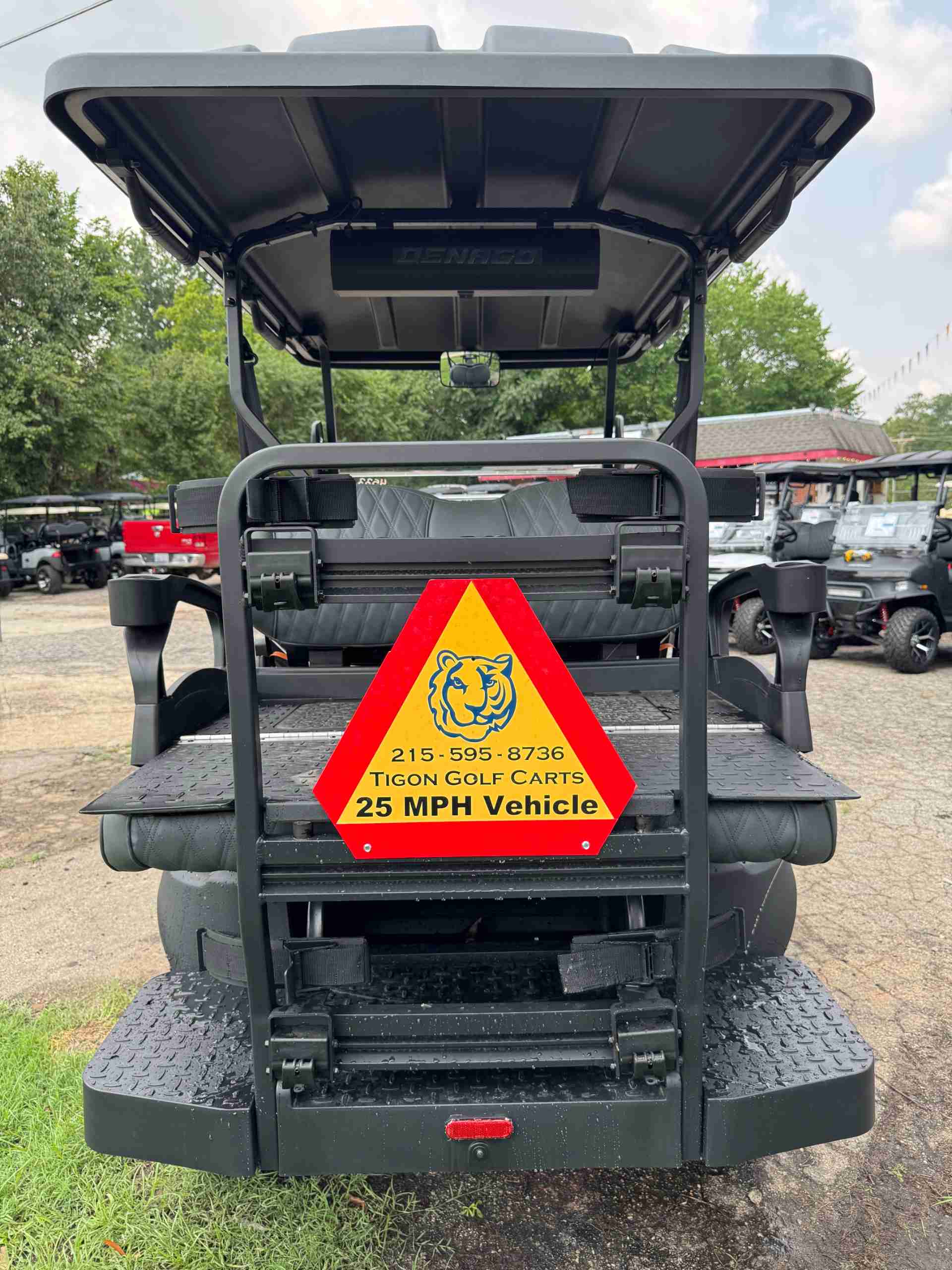 2026 Denago Nomad XL Matte Black golf cart in Matte Black — photo 4 of 4, Raleigh, NC