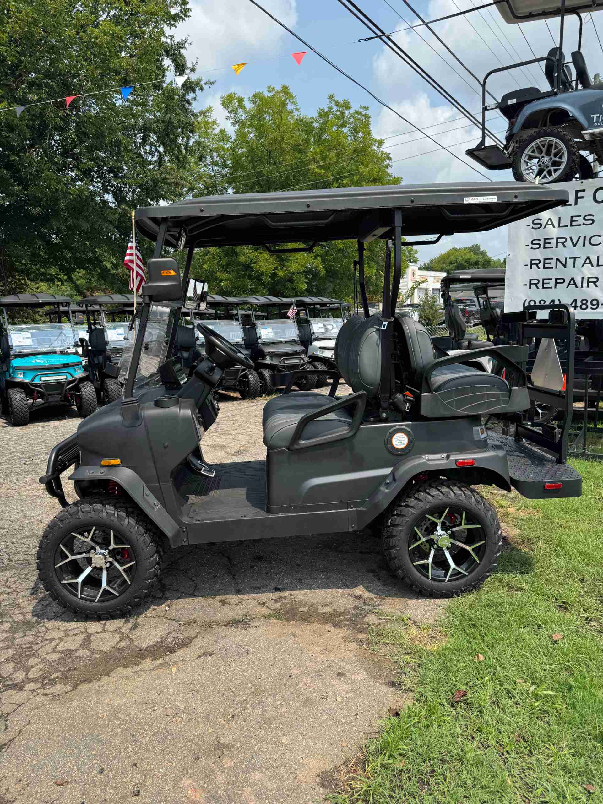 2026 Denago Nomad XL Matte Black golf cart in Matte Black — photo 2 of 4, Raleigh, NC