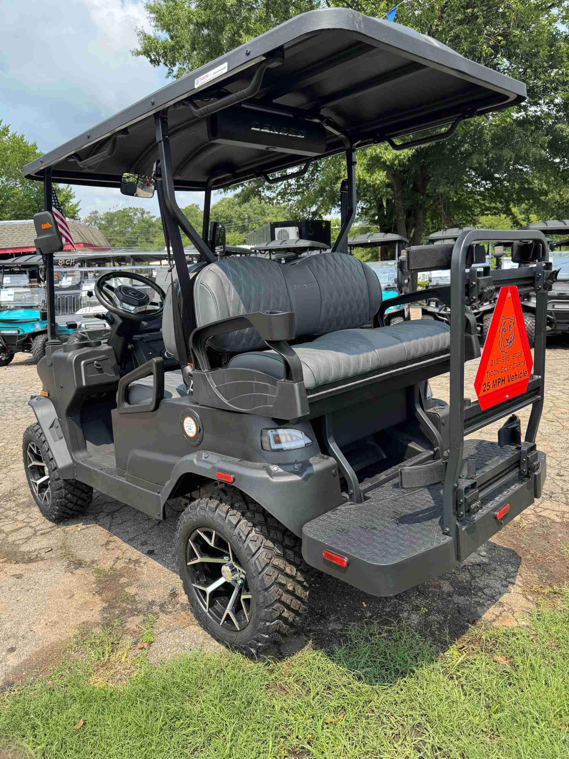 2026 Denago Nomad XL Matte Black golf cart in Matte Black — photo 3 of 4, Raleigh, NC