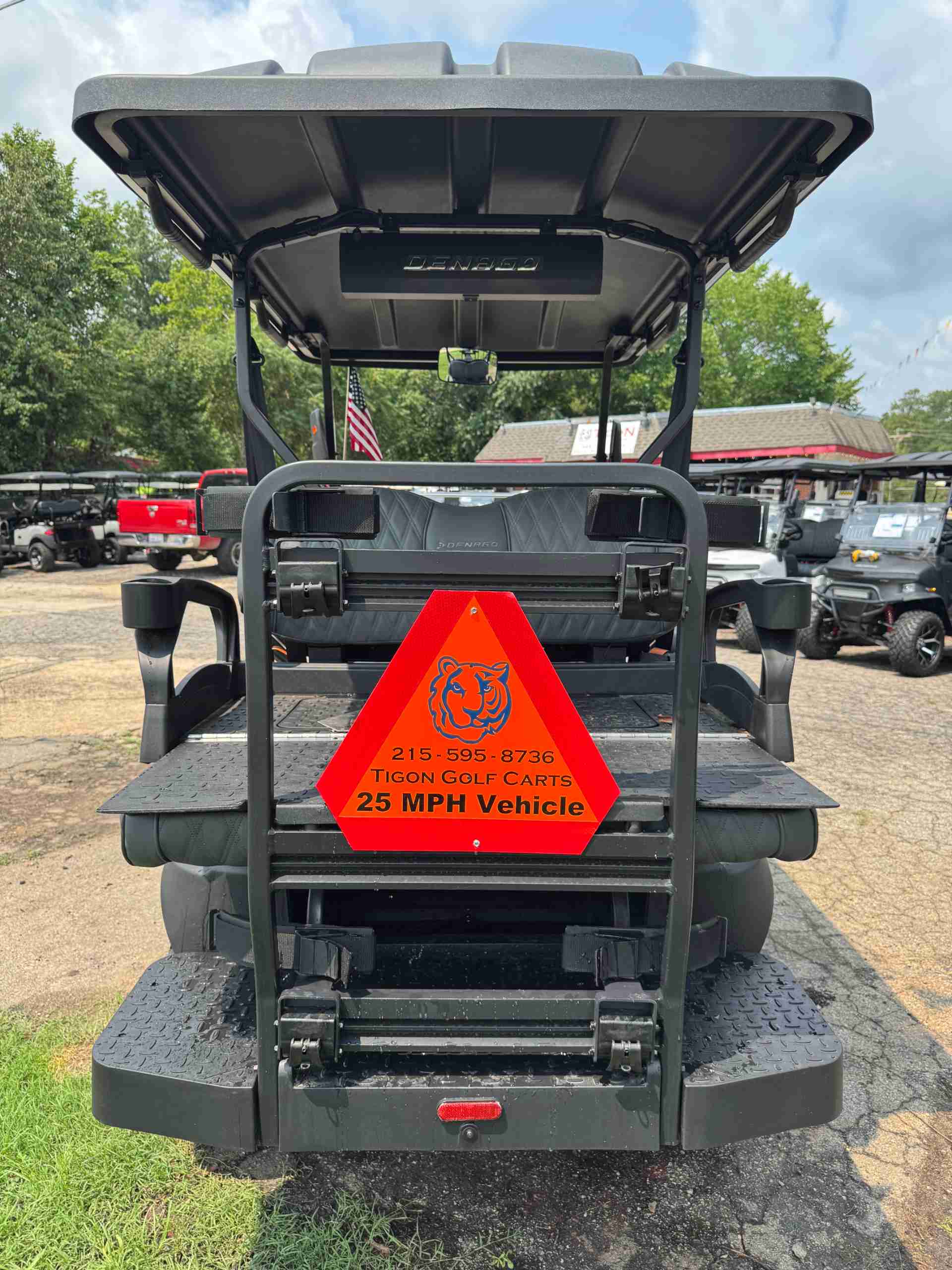 2026 Denago Nomad XL Matte Black golf cart in Matte Black — photo 4 of 4, Raleigh, NC