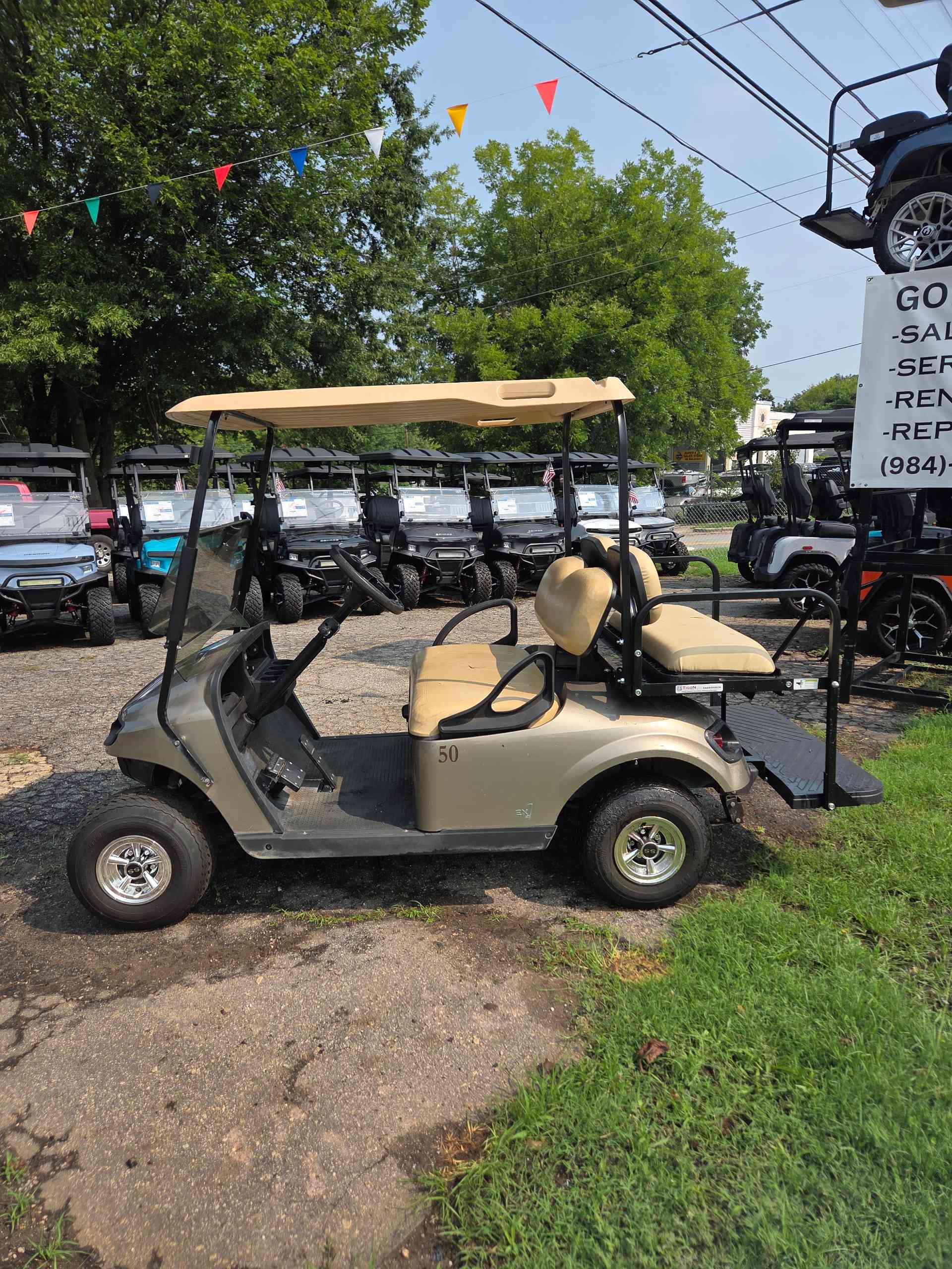 2021 EZGO TXT Champane golf cart in Champane — photo 2 of 4, Raleigh, NC