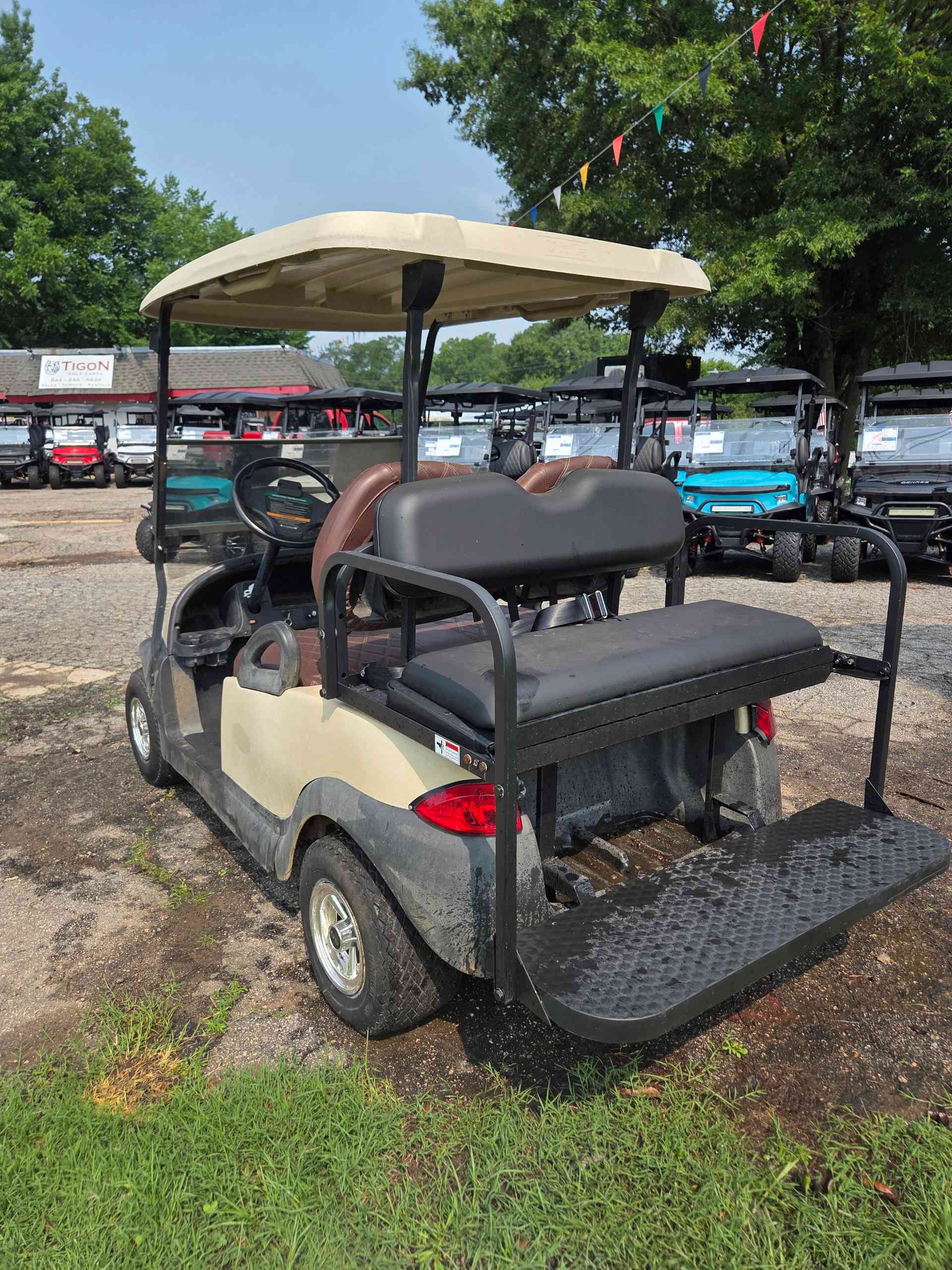2015 Club Car Precedent Beige golf cart in Beige — photo 3 of 4, Raleigh, NC