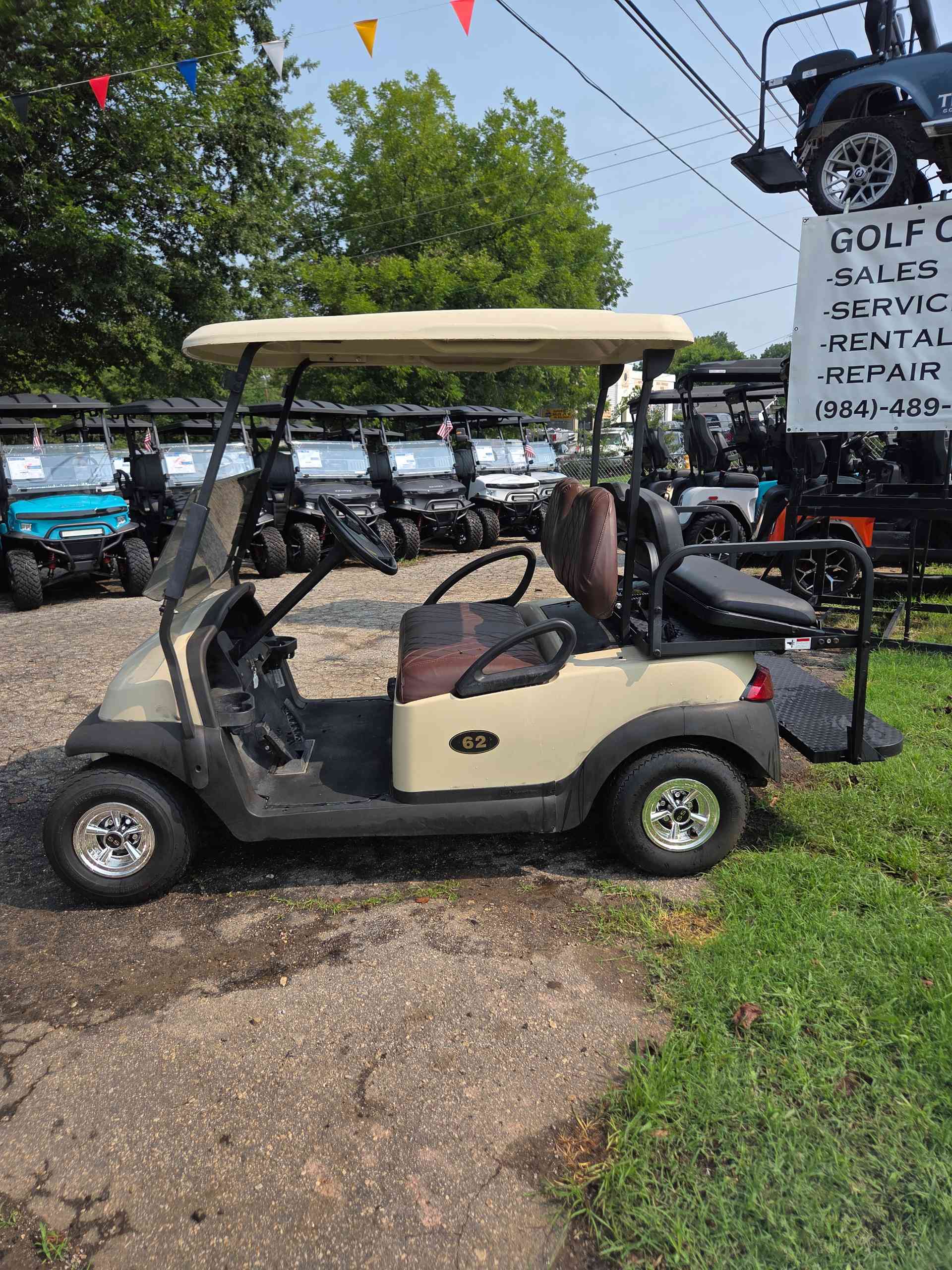 2015 Club Car Precedent Beige golf cart in Beige — photo 2 of 4, Raleigh, NC
