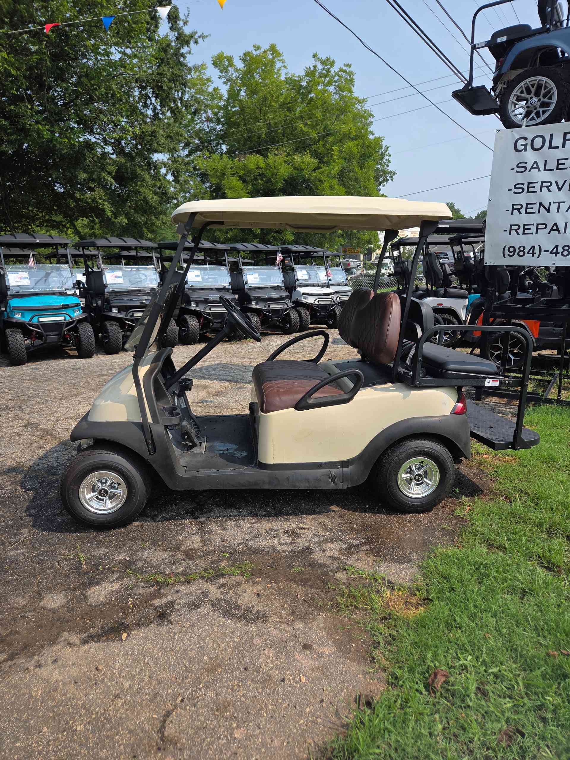 2015 Club Car Precedent Beige golf cart in Beige — photo 2 of 4, Raleigh, NC