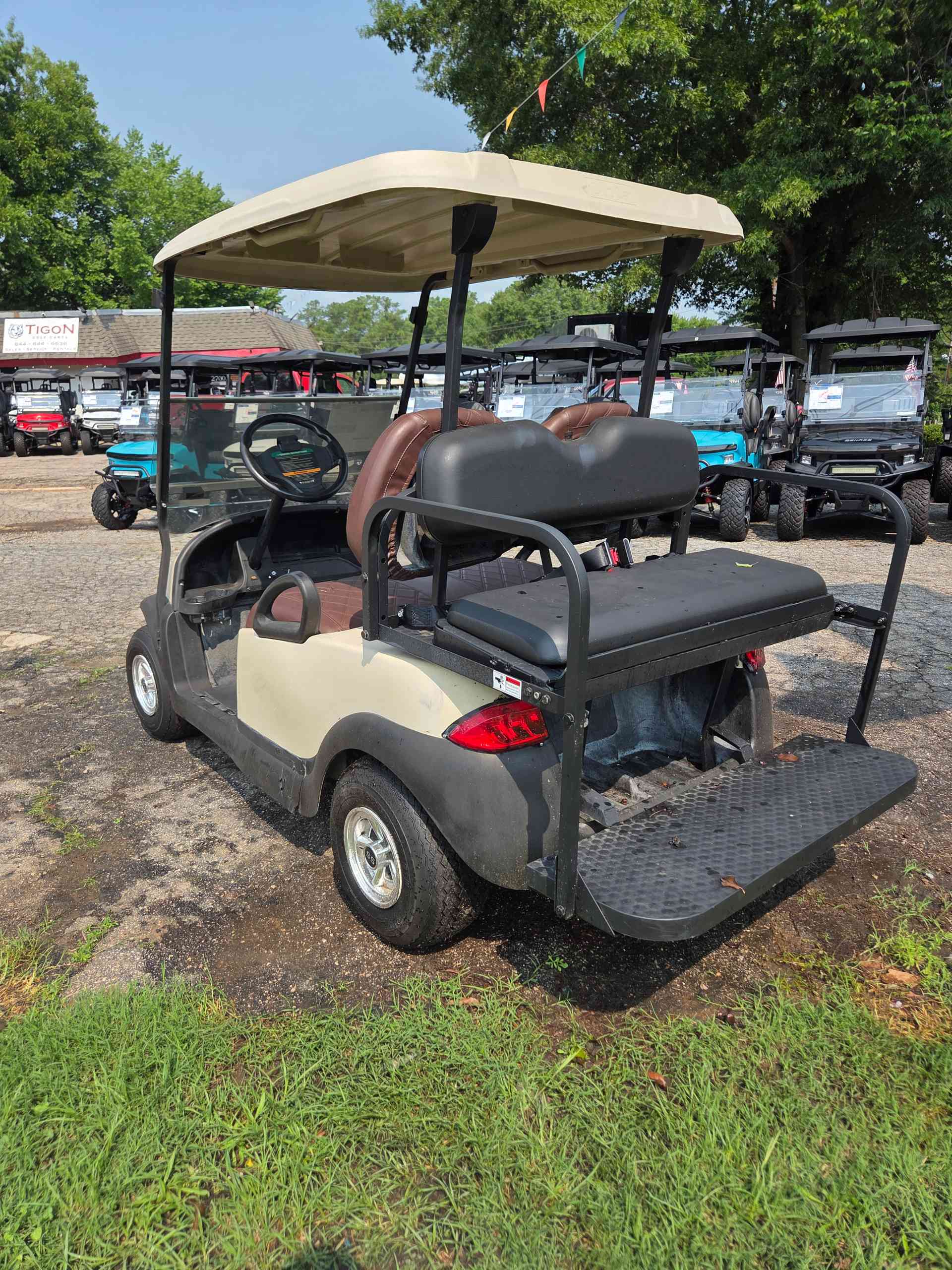 2015 Club Car Precedent Beige golf cart in Beige — photo 3 of 4, Raleigh, NC