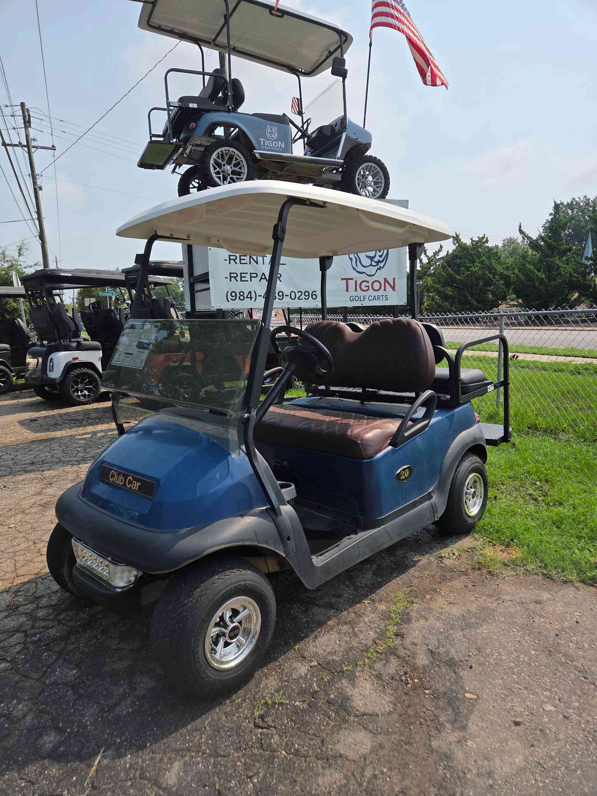 2015 Club Car Precedent Golf Cart in Blue