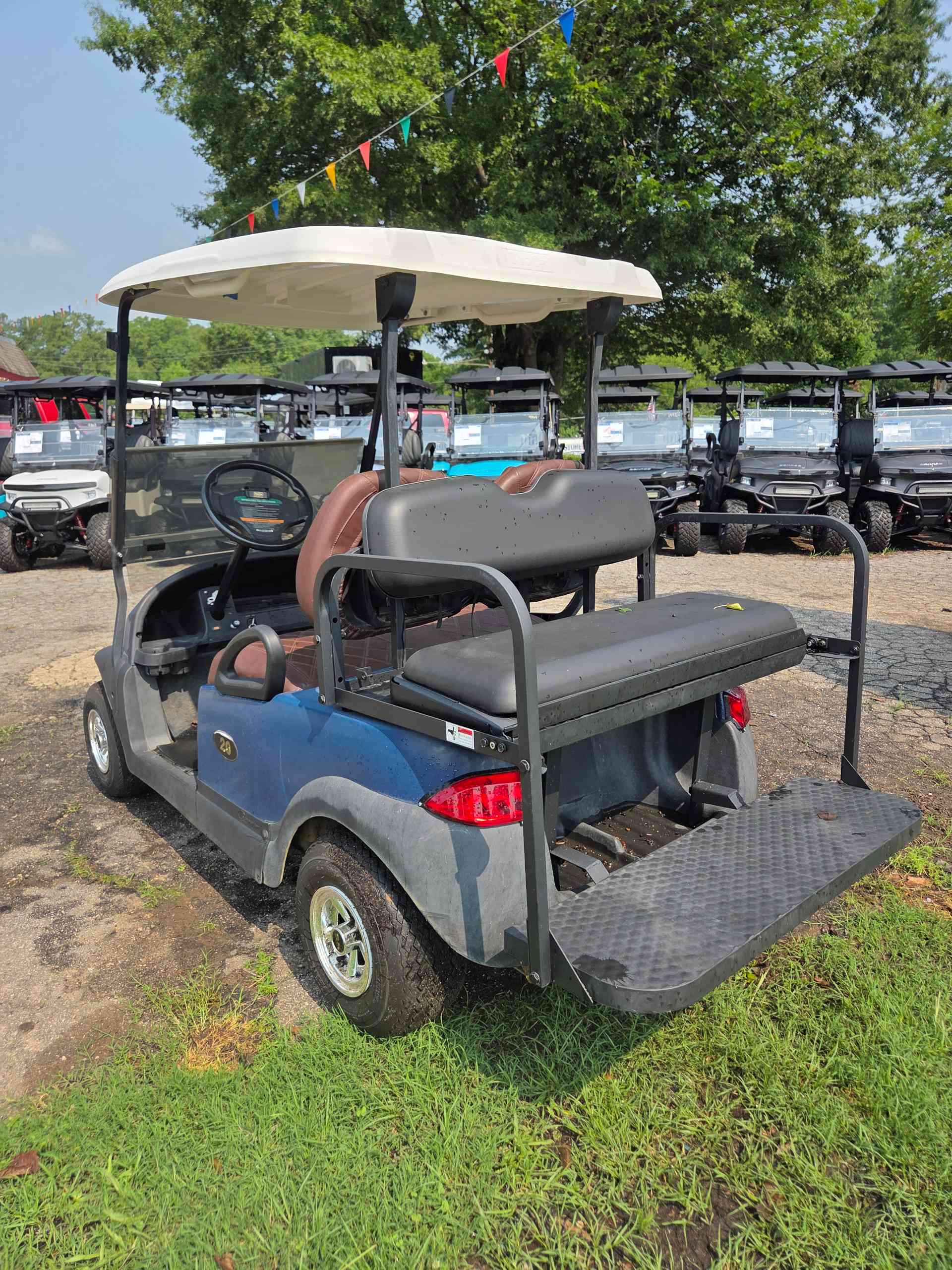 2015 Club Car Precedent Blue golf cart in Blue — photo 3 of 4, Raleigh, NC