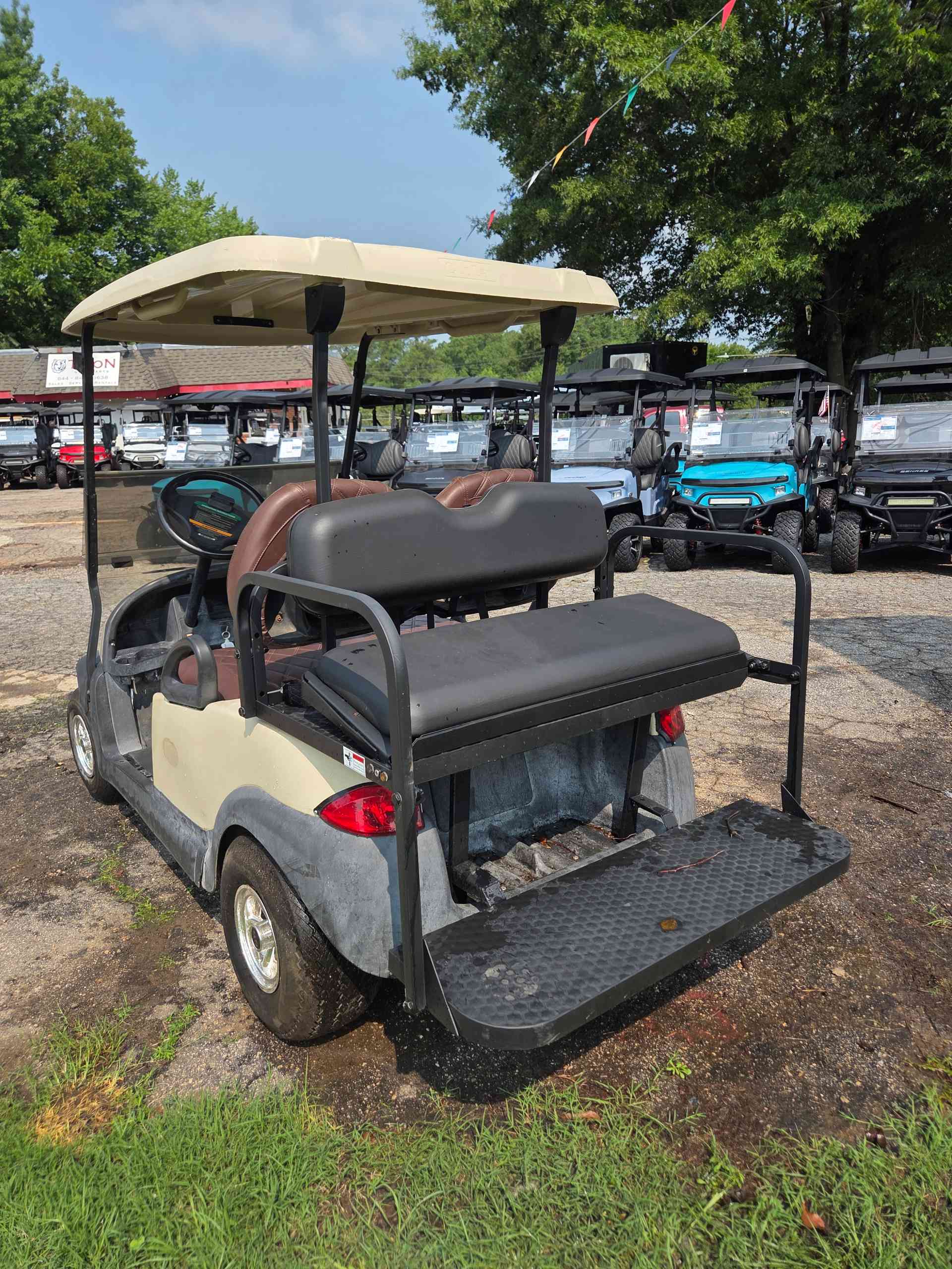 2015 Club Car Precedent Beige golf cart in Beige — photo 3 of 4, Raleigh, NC