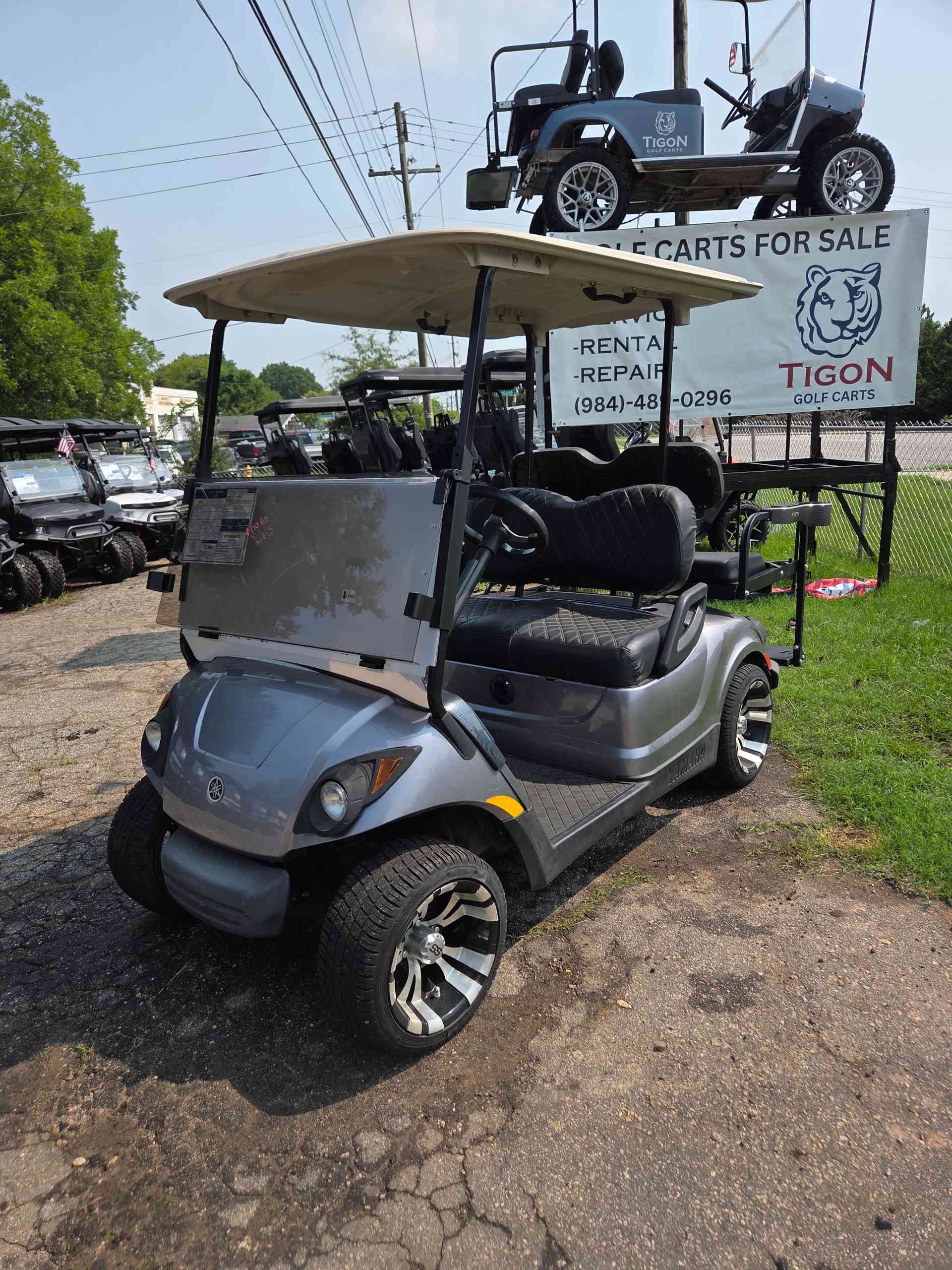 2015 Yamaha G29 Golf Cart in Gray
