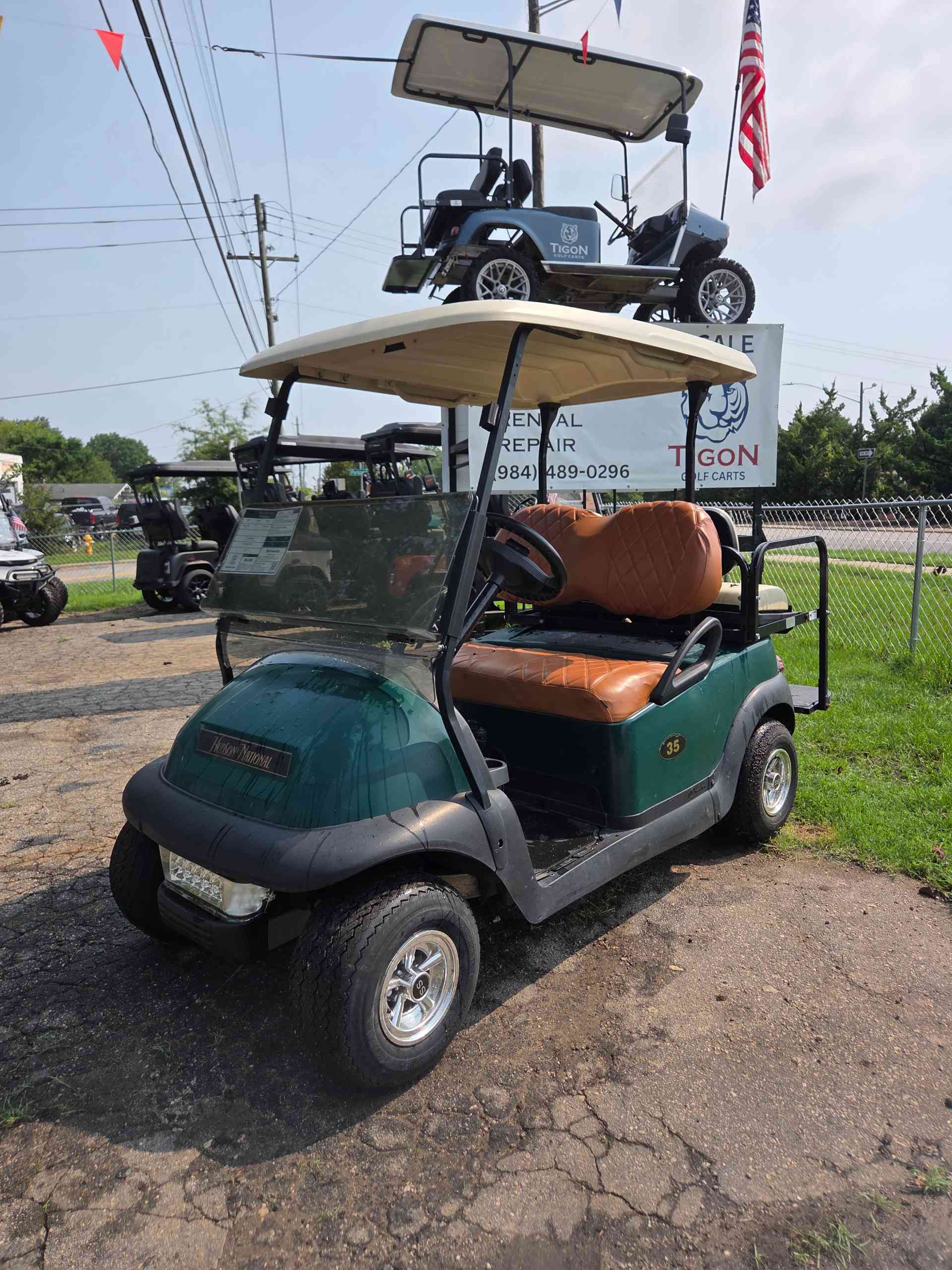2015 Club Car Precedent Golf Cart in Green
