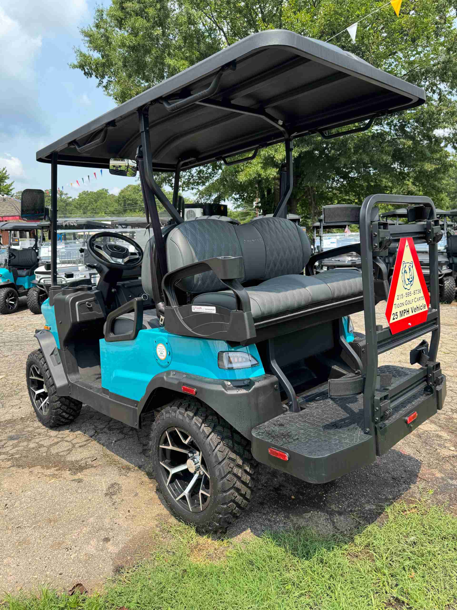 2026 Denago Nomad XL Aqua golf cart in Aqua — photo 3 of 4, Raleigh, NC