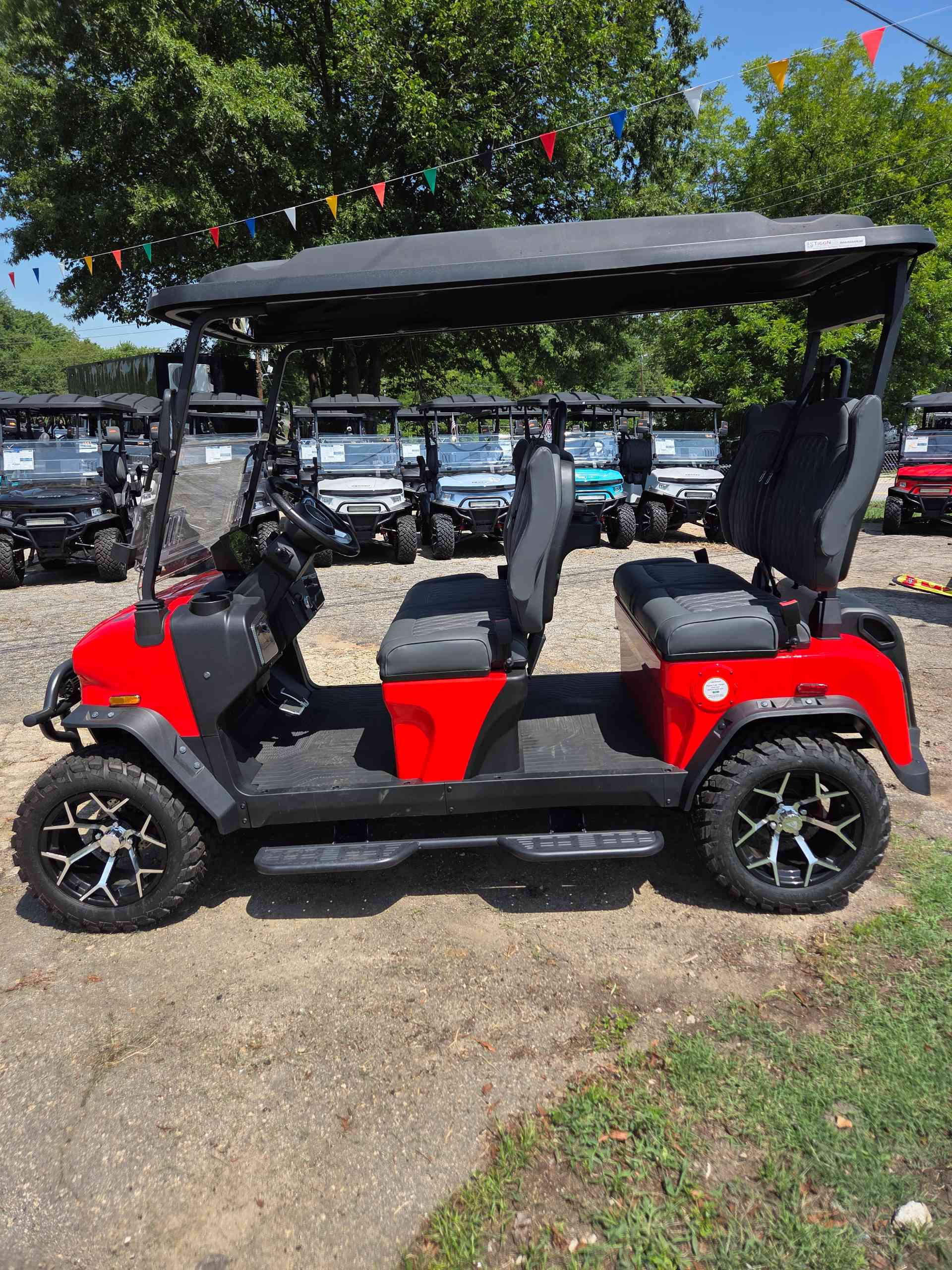 2026 Denago Rover XL Scarlet golf cart in Scarlet — photo 2 of 4, Raleigh, NC