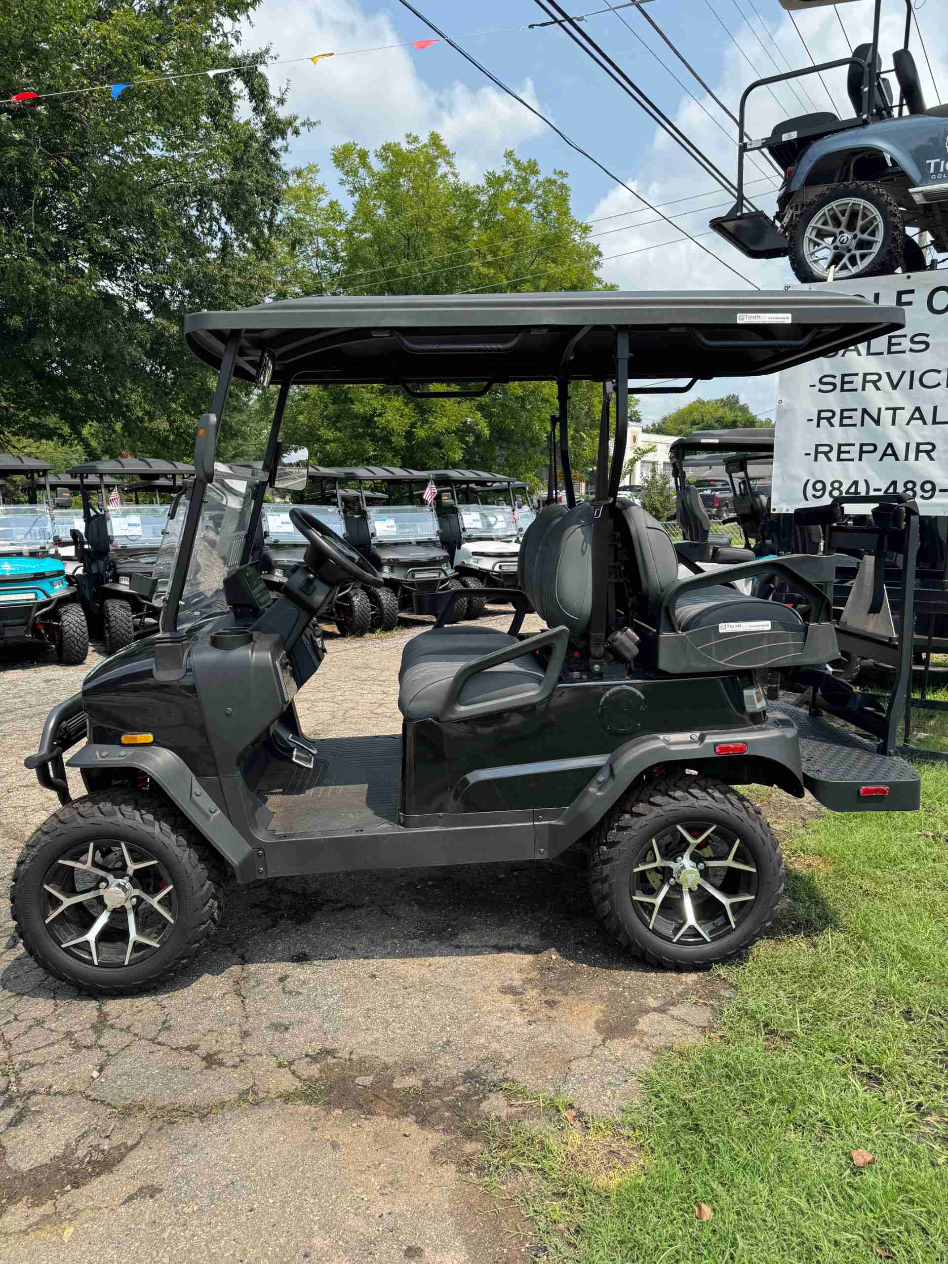 2026 Denago Nomad XL Black golf cart in Black — photo 2 of 4, Raleigh, NC