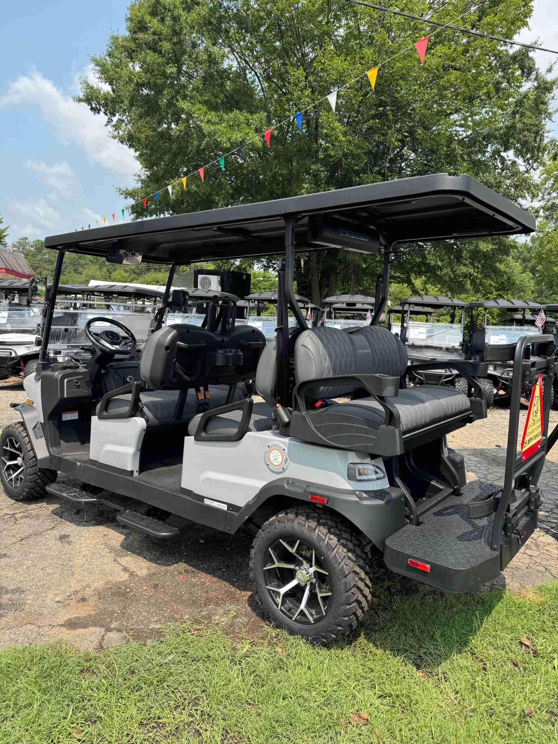 2025 Denago Rover XL6 Gray golf cart in Gray — photo 3 of 4, Raleigh, NC